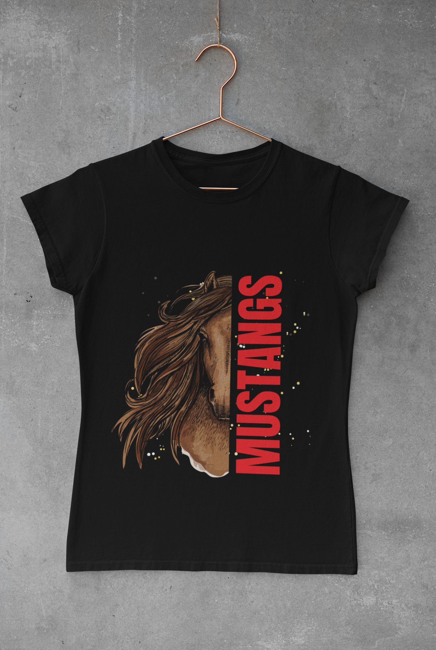 Mustangs Unisex T-Shirt for Renner Middle School  product thumbnail image
