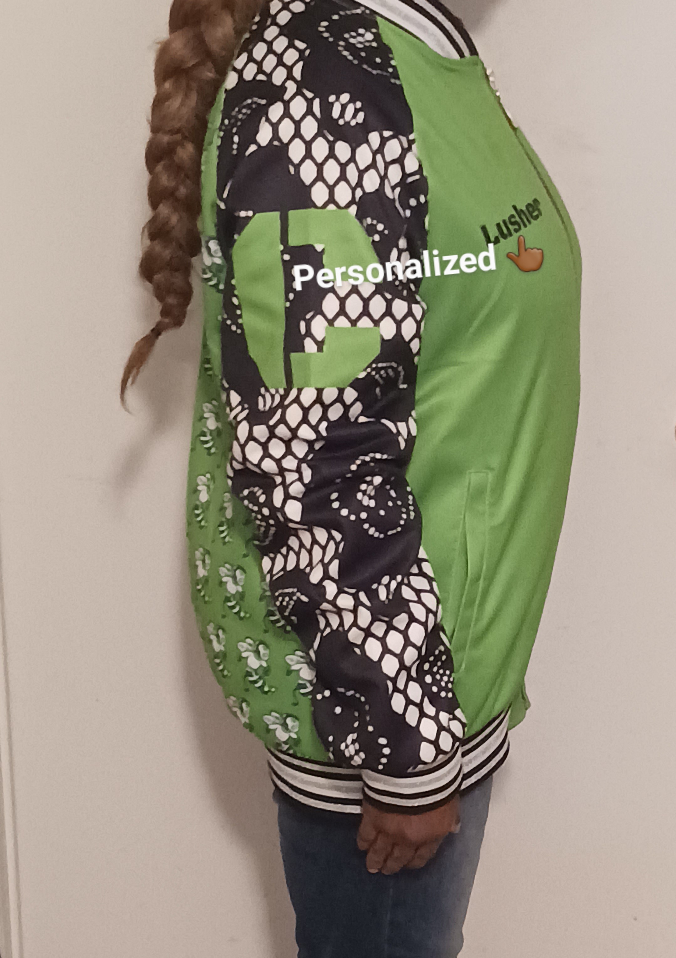 Unisex Varsity Jacket, Stylish Green Jacket, Hornet Spirit Wear, College Apparel, Sporty Gift for Students, Team Pride product thumbnail image Unisex Varsity Jacket, Stylish Green Jacket, Hornet Spirit Wear, College Apparel, Sporty Gift for Students, Team Pride product thumbnail image