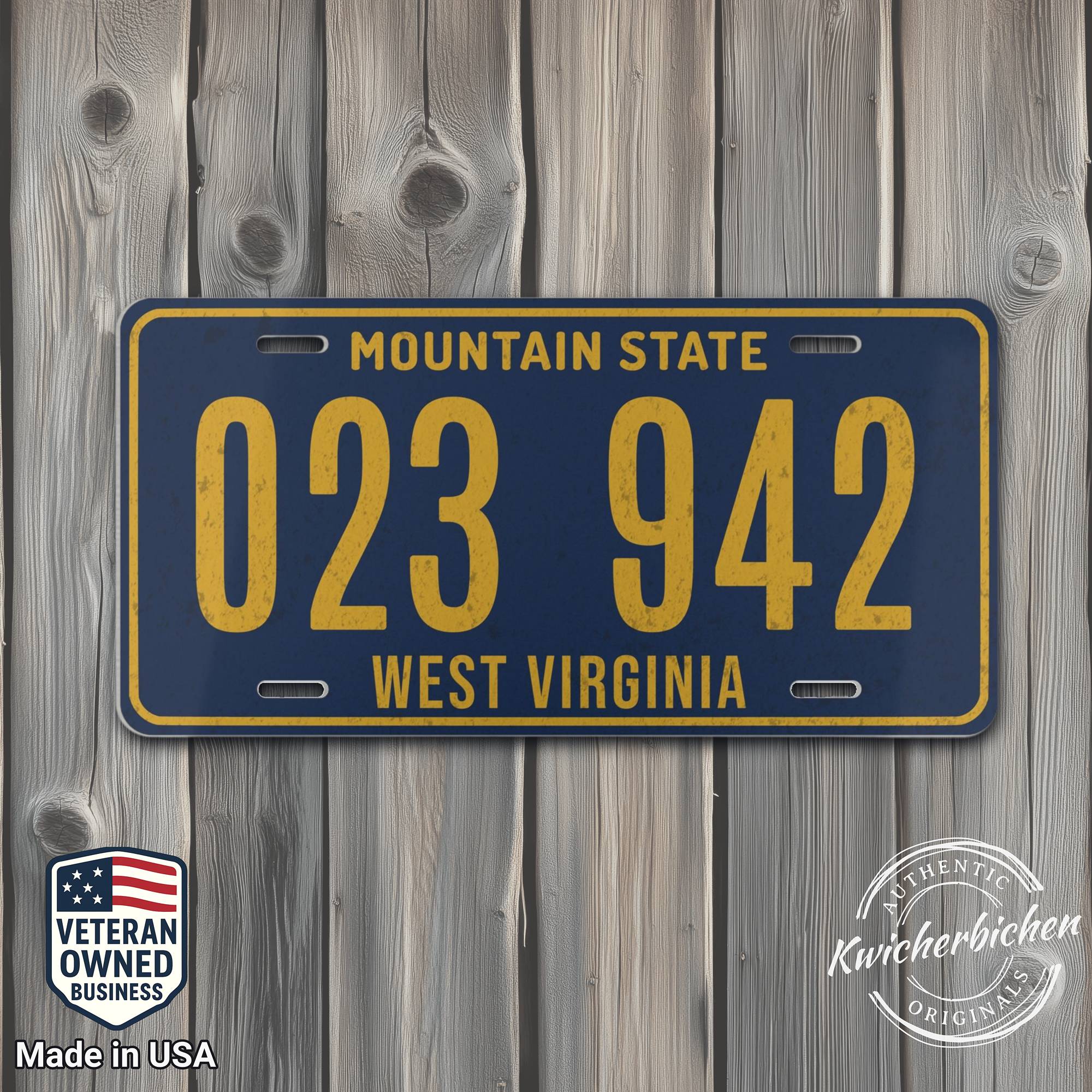 West Virginia License Plate