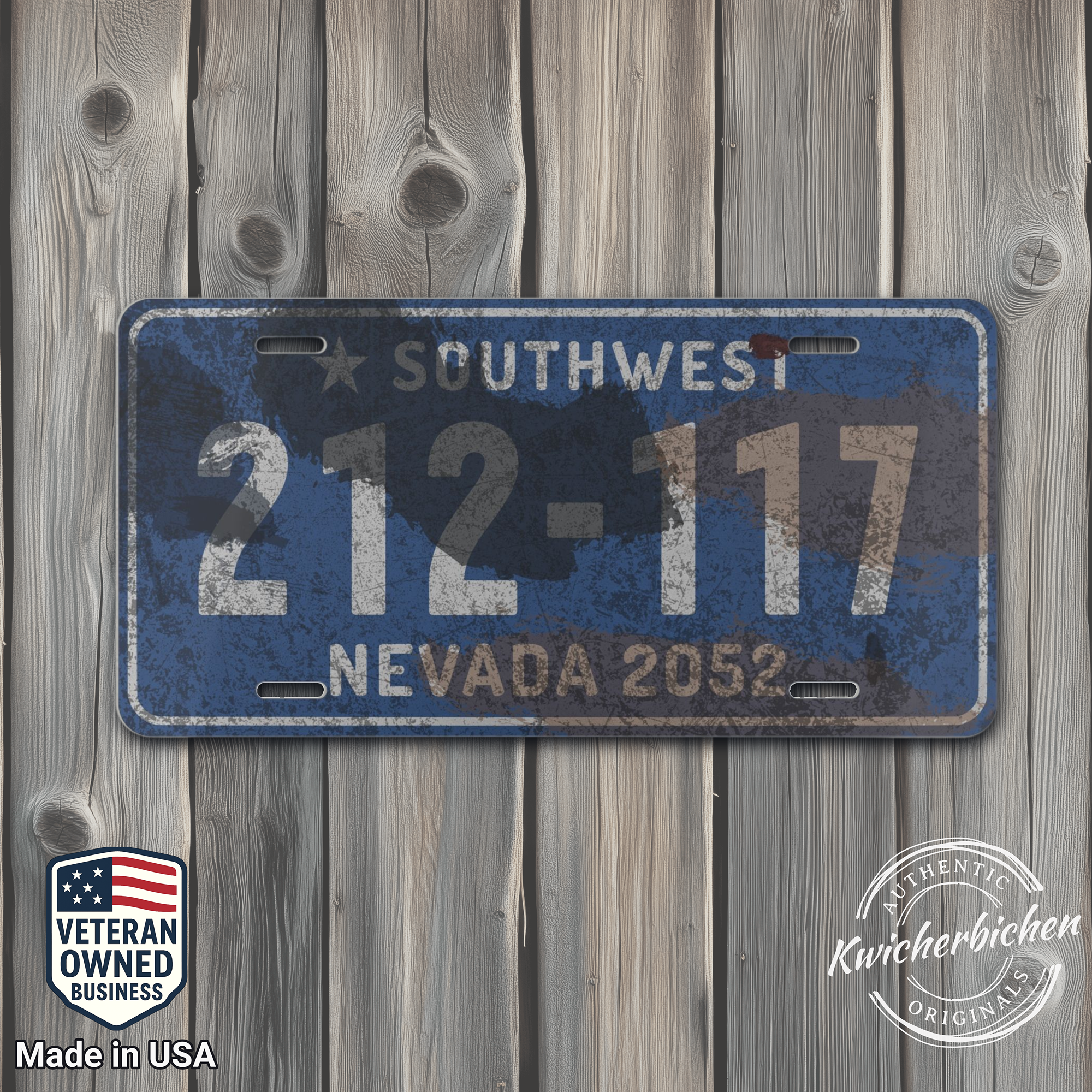 Southwest Nevada License Plate
