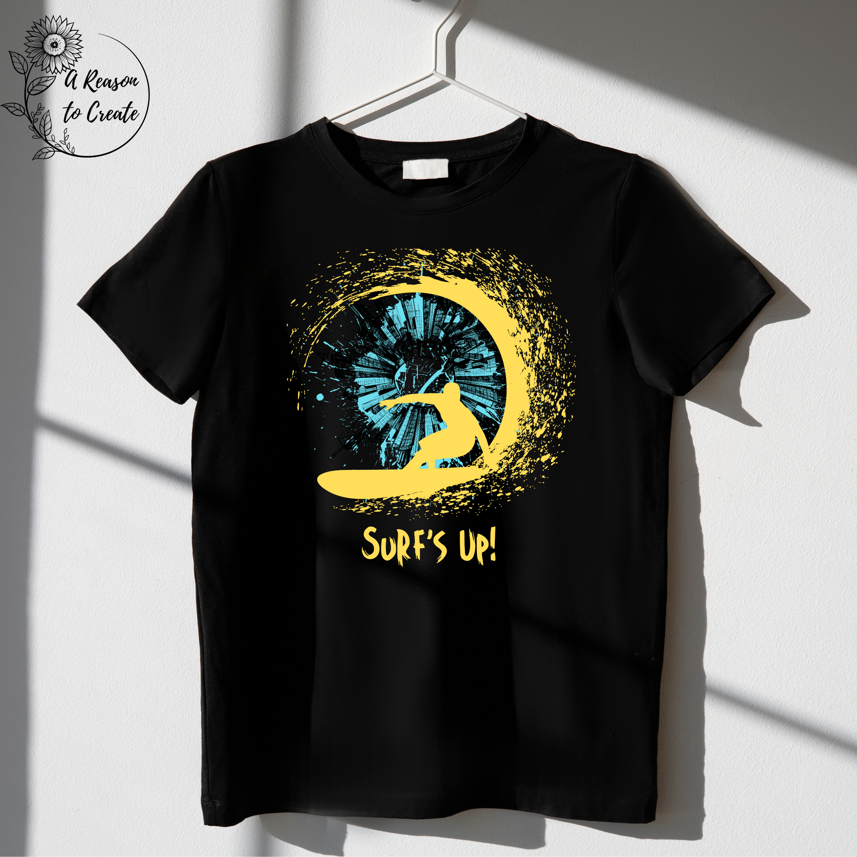 Surf's Up Unisex Softstyle T-Shirt, Beach Lover Gift, Summer Wear, Surfing Apparel, Vacation Outfit, Casual Everyday Tee product thumbnail image