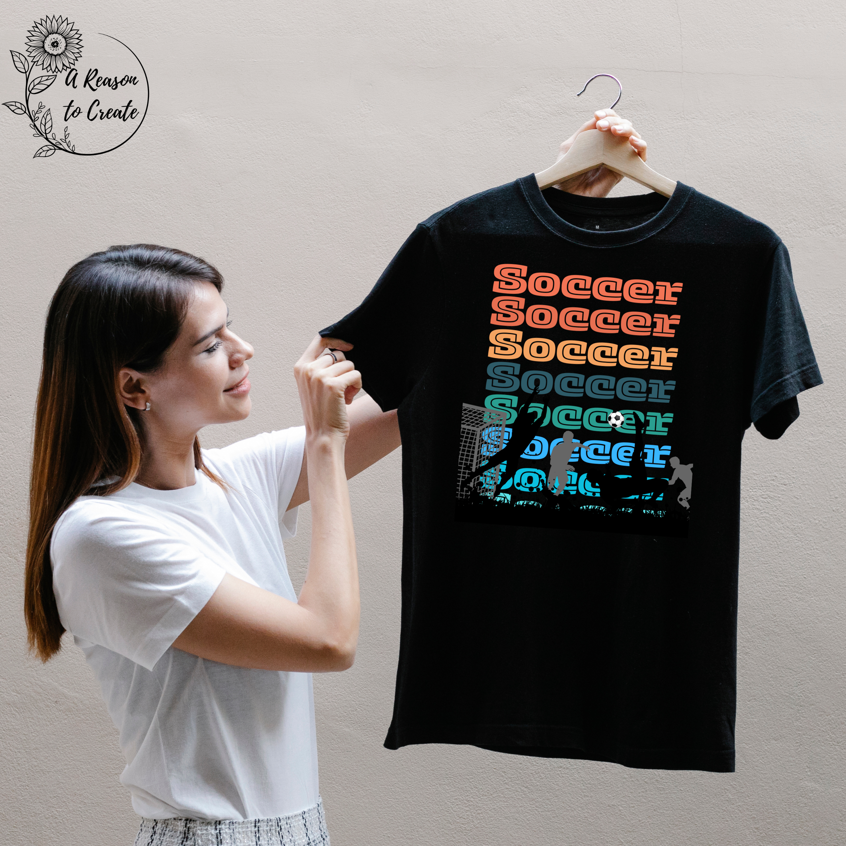 Retro Soccer Unisex T-Shirt | Perfect for Sports Fans, Gifts, Summer Outfits, Team Spirit, Casual Wear product thumbnail image