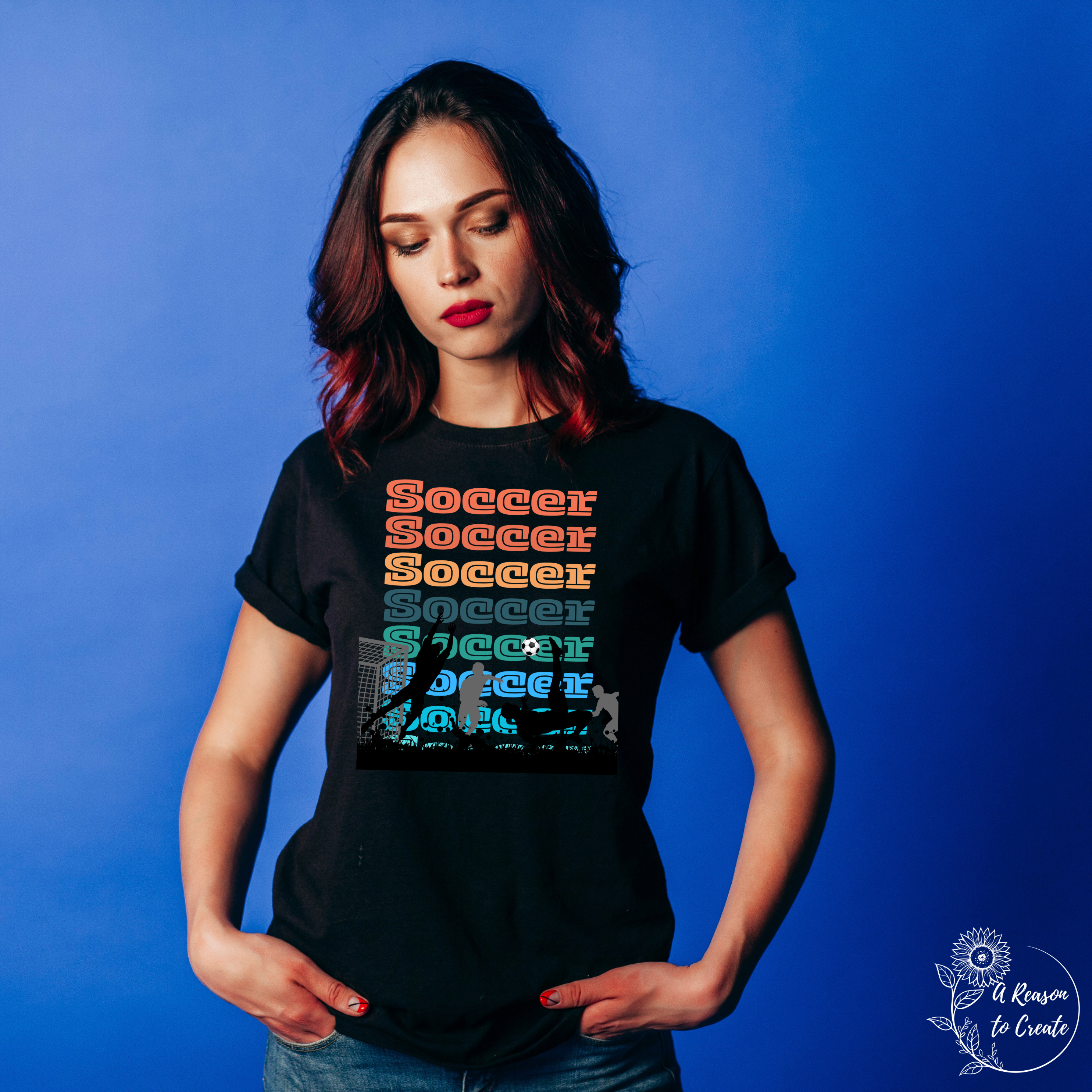 Retro Soccer Unisex T-Shirt | Perfect for Sports Fans, Gifts, Summer Outfits, Team Spirit, Casual Wear product thumbnail image