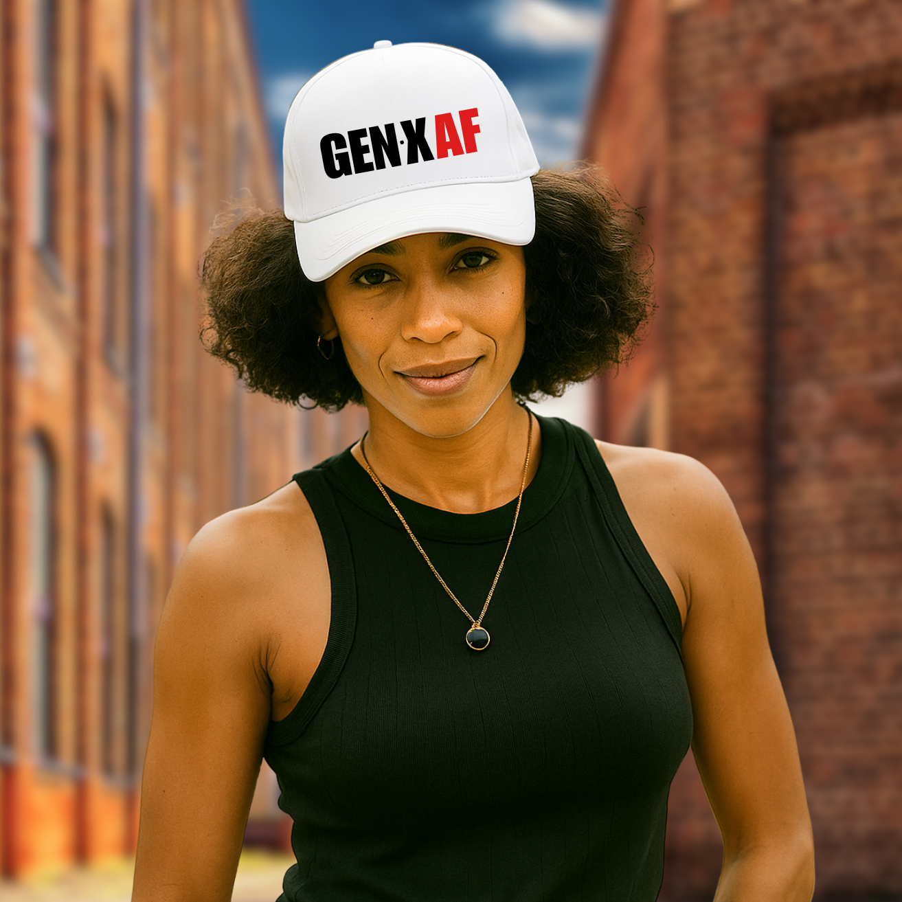 GENX AF - GenX Classic Dad Cap - White product thumbnail image GENX AF - GenX Classic Dad Cap - White product thumbnail image