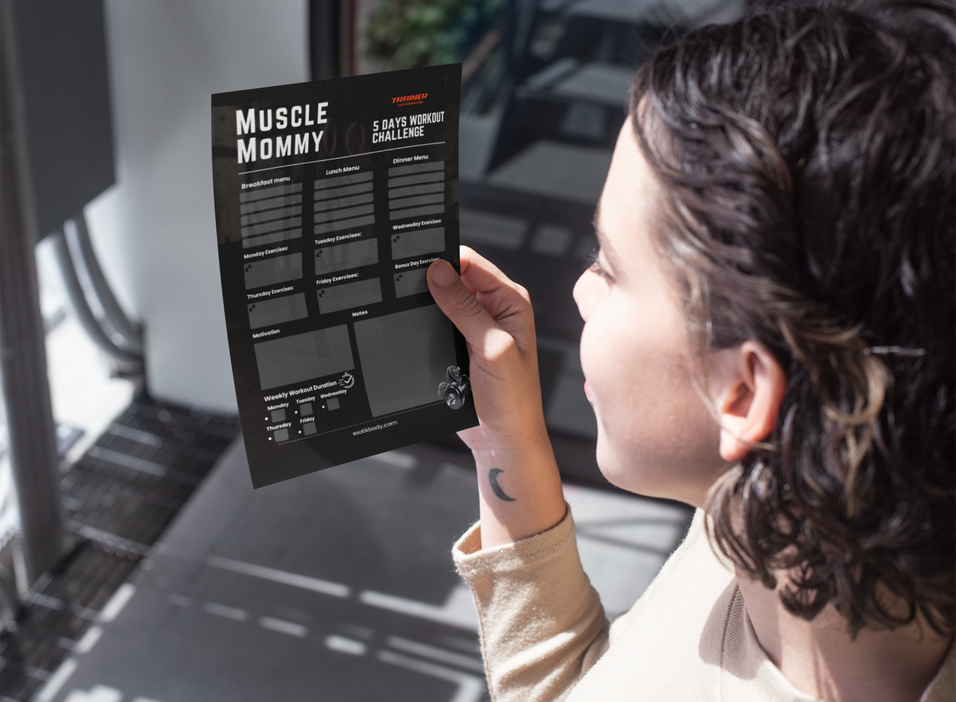 Muscle Mommy Planner product thumbnail image Muscle Mommy Planner product thumbnail image