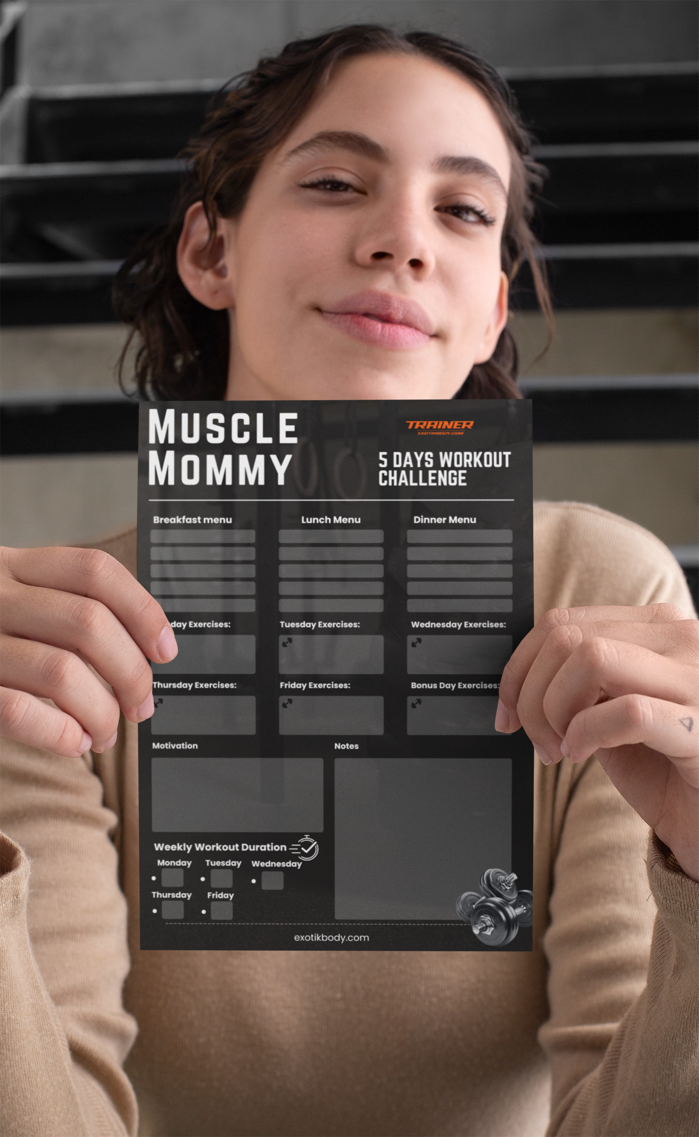 Muscle Mommy Planner product thumbnail image Muscle Mommy Planner product thumbnail image