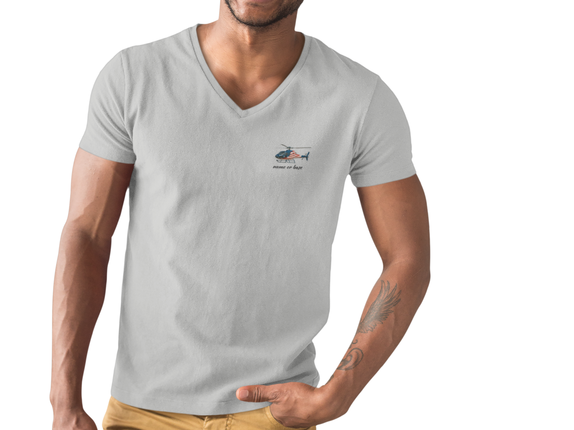 Personalized AS350 Helicopter V-Neck Tee, Aviation Humor Shirt, Gifts for Pilots, Casual Everyday Wear, July 4th, Travel T-Shirt product thumbnail image Personalized AS350 Helicopter V-Neck Tee, Aviation Humor Shirt, Gifts for Pilots, Casual Everyday Wear, July 4th, Travel T-Shirt product thumbnail image