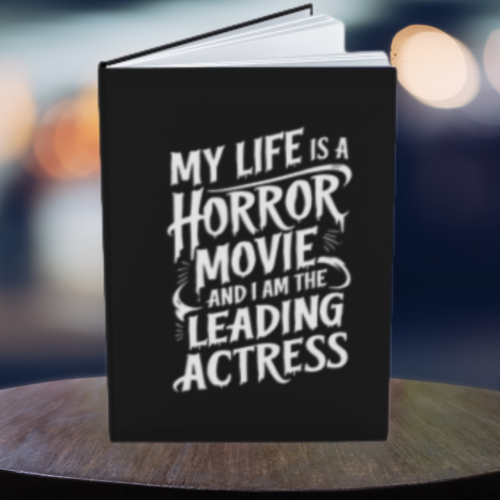 Horror Movie - Journal, A5 Hardcover Notebook