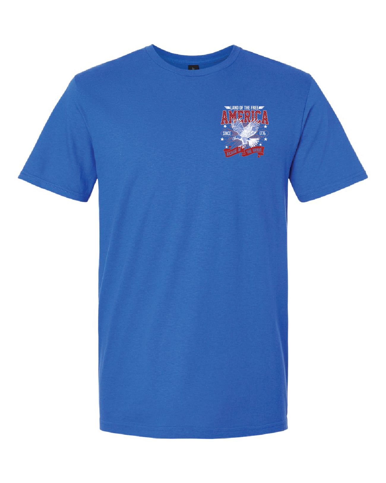 Land Of The Free Eagle (Blue), 4th of July Apparel, Patriotic, American Apparel product thumbnail image Land Of The Free Eagle (Blue), 4th of July Apparel, Patriotic, American Apparel product thumbnail image