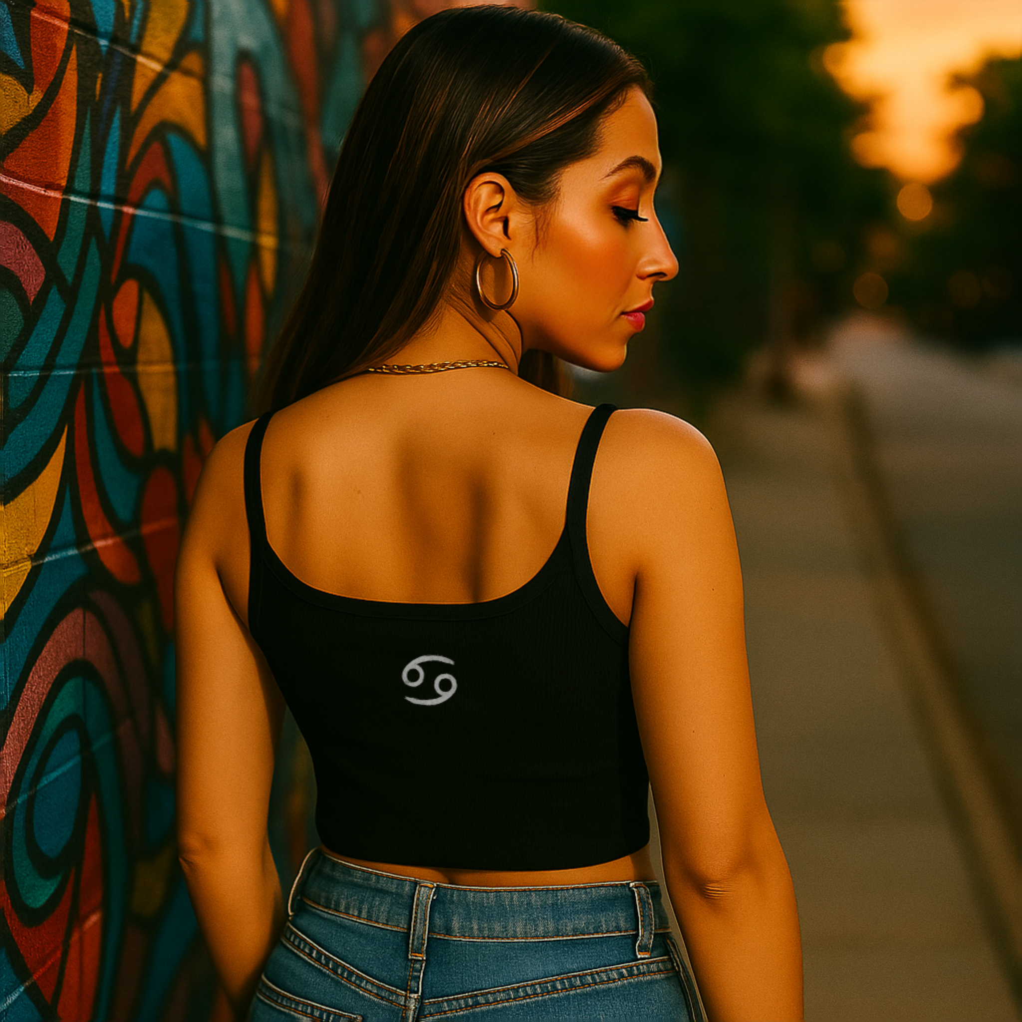 Mean Girl Tank – Cancer Season “I Will Cut You” Spaghetti Strap Top product thumbnail image Mean Girl Tank – Cancer Season “I Will Cut You” Spaghetti Strap Top product thumbnail image
