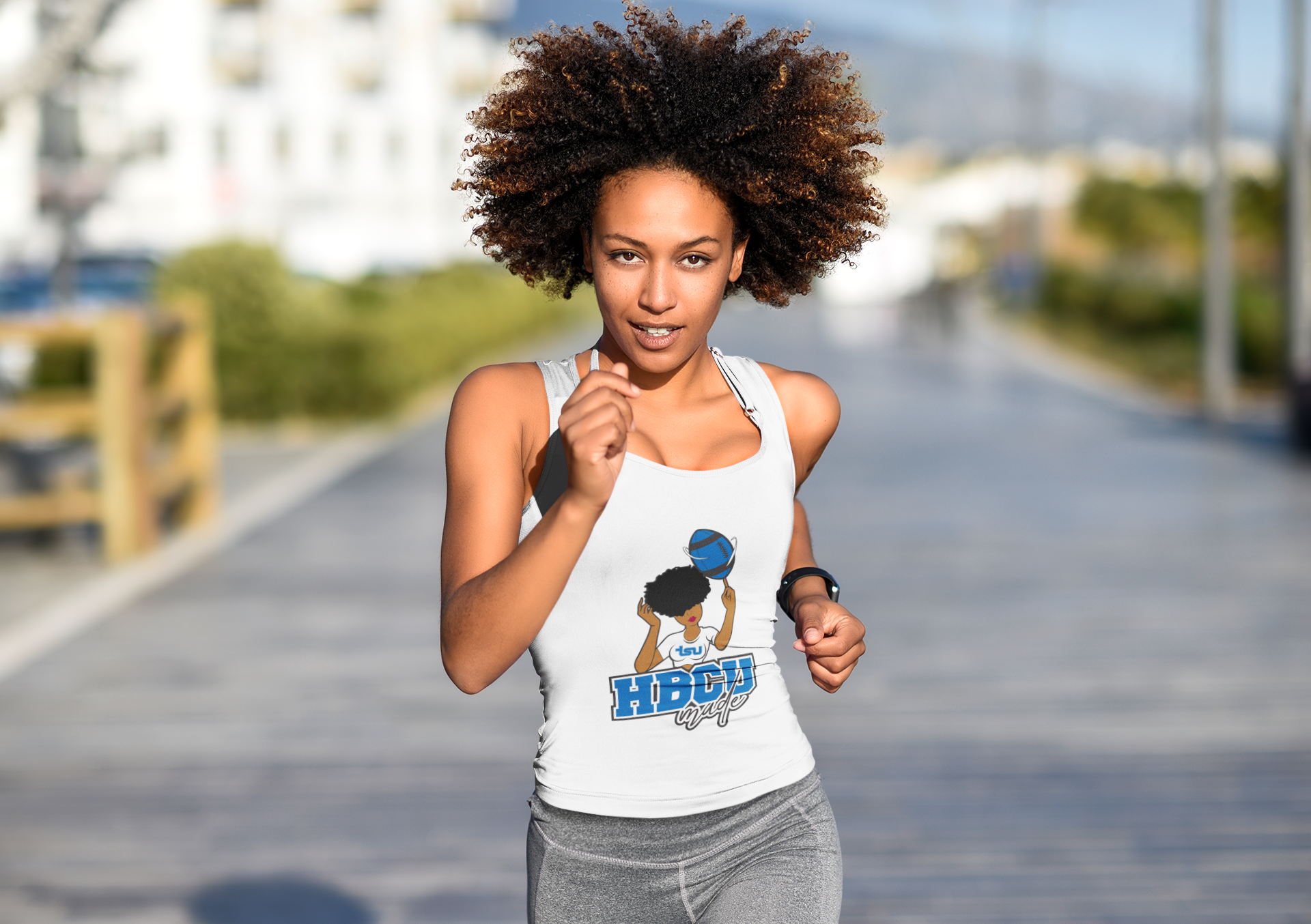 HBCU Pride Women's Tank Top, Summer Ready Crop Top, Black History Month Apparel, College Spirit Wear, Casual Streetwear product thumbnail image