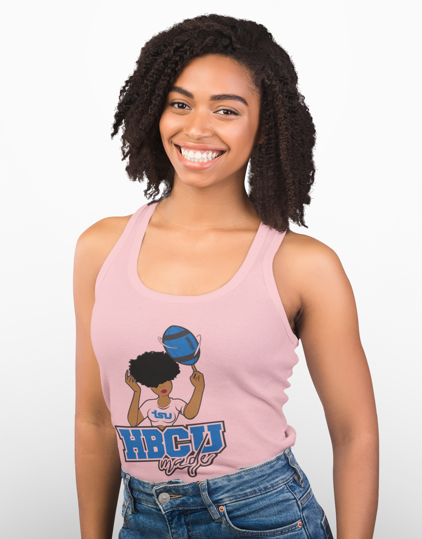 HBCU Pride Women's Tank Top, Summer Ready Crop Top, Black History Month Apparel, College Spirit Wear, Casual Streetwear