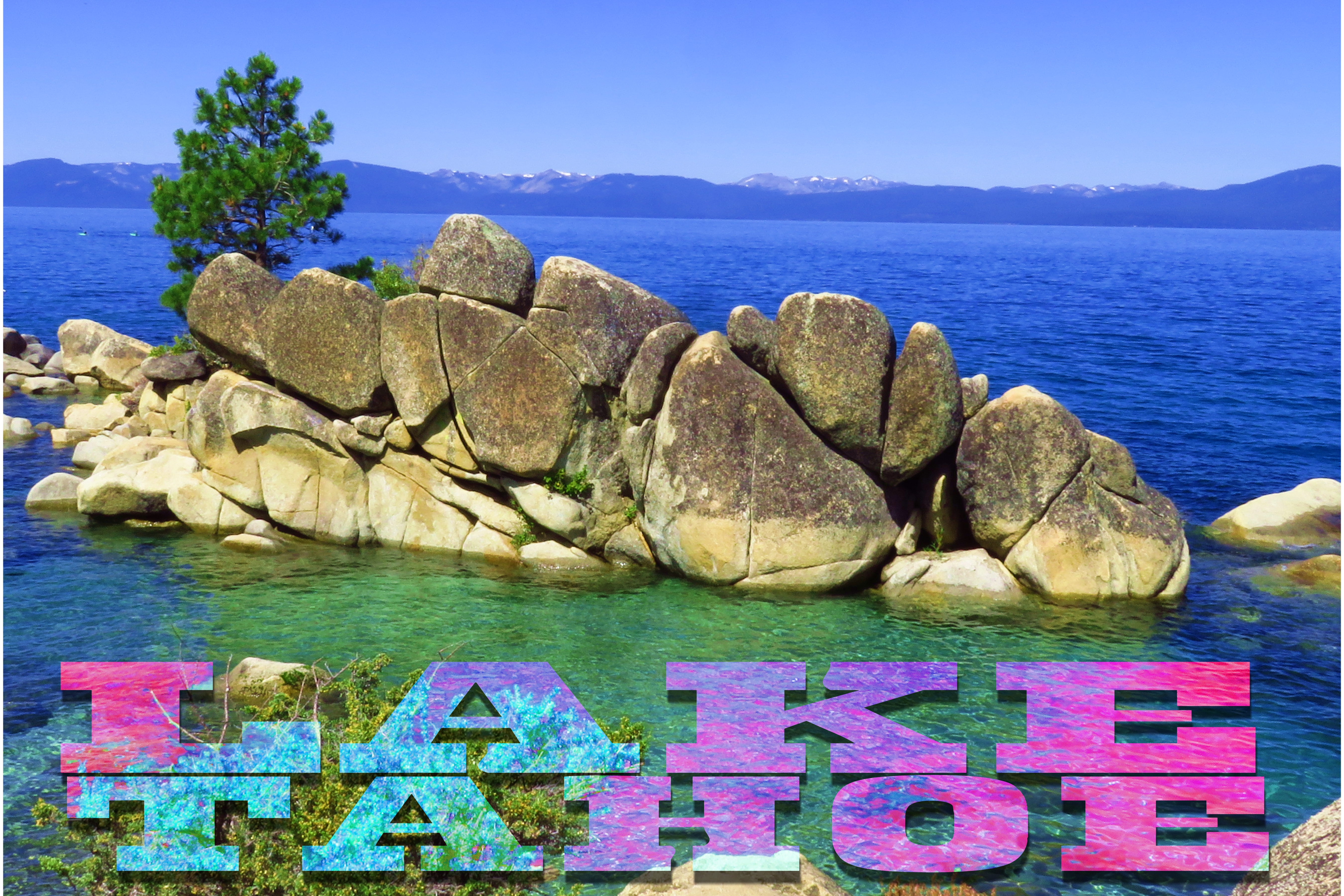Lake Tahoe Canvas Art Wraps, Nature Home Decor, Wall Art, Gift for Nature Lovers, Scenic Landscape Print, Outdoor Inspiration product thumbnail image