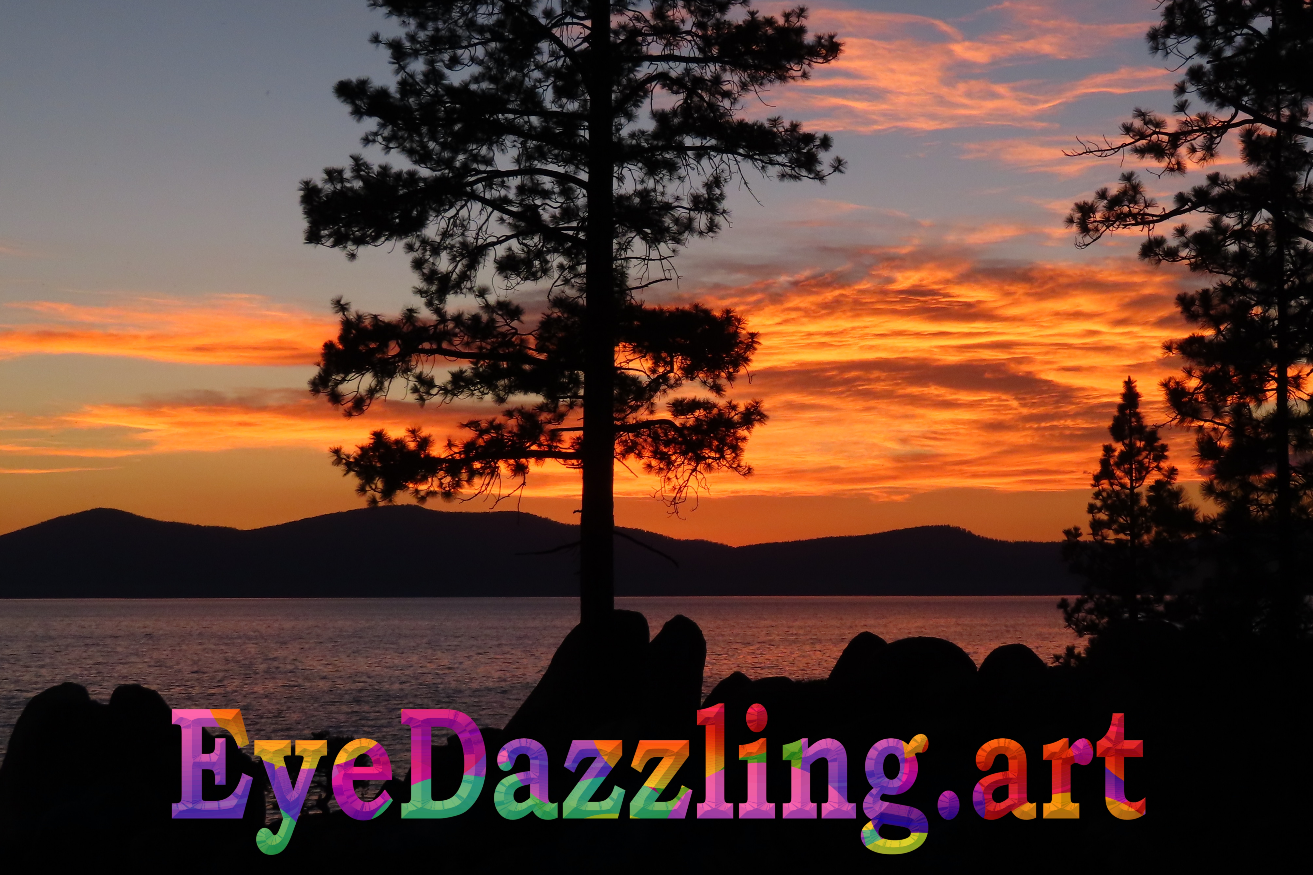 Lake Tahoe Canvas Art Wraps, Nature Home Decor, Wall Art, Gift for Nature Lovers, Scenic Landscape Print, Outdoor Inspiration product thumbnail image