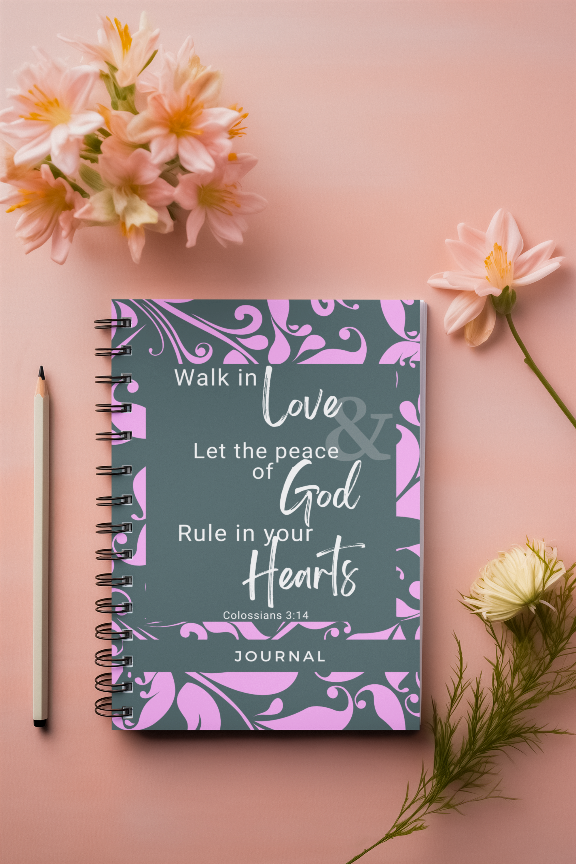 Inspirational Spiral Bound Journal, Motivational Notebook, Self-Care Journal, Faith-Based Gifts, Prayer Journal, Art Journal product thumbnail image Inspirational Spiral Bound Journal, Motivational Notebook, Self-Care Journal, Faith-Based Gifts, Prayer Journal, Art Journal product thumbnail image