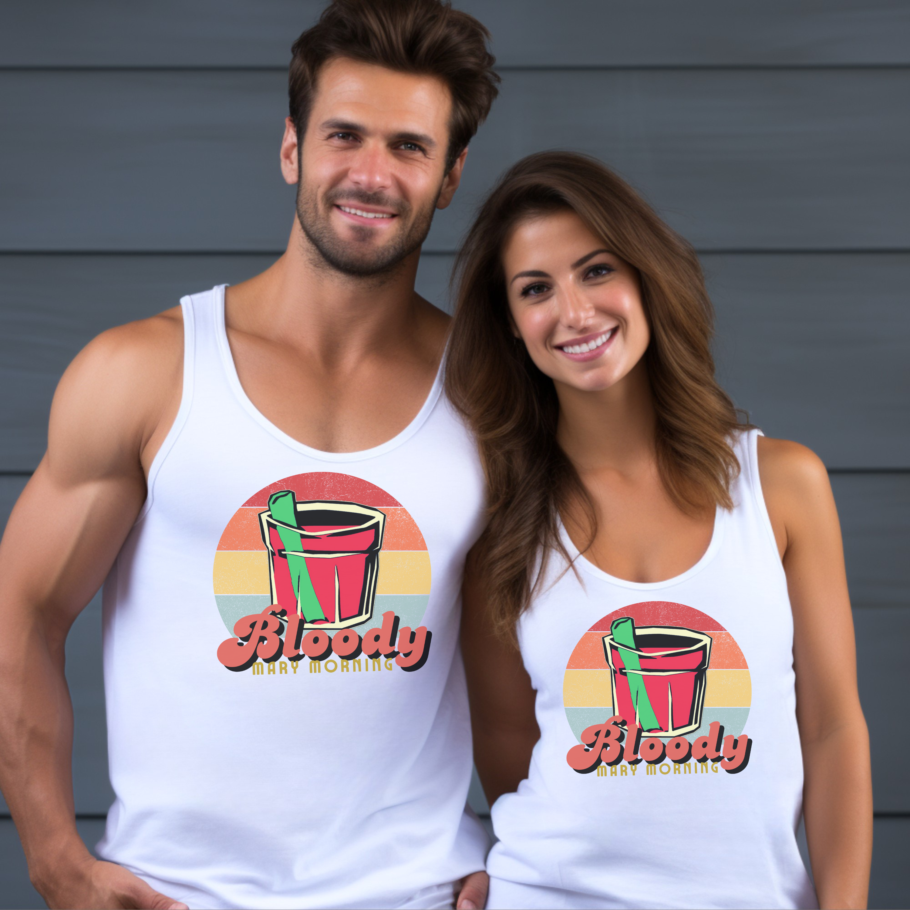 Summer Vibes OG Bloody Mary Morning Heavy Cotton Tank Top product thumbnail image Summer Vibes OG Bloody Mary Morning Heavy Cotton Tank Top product thumbnail image