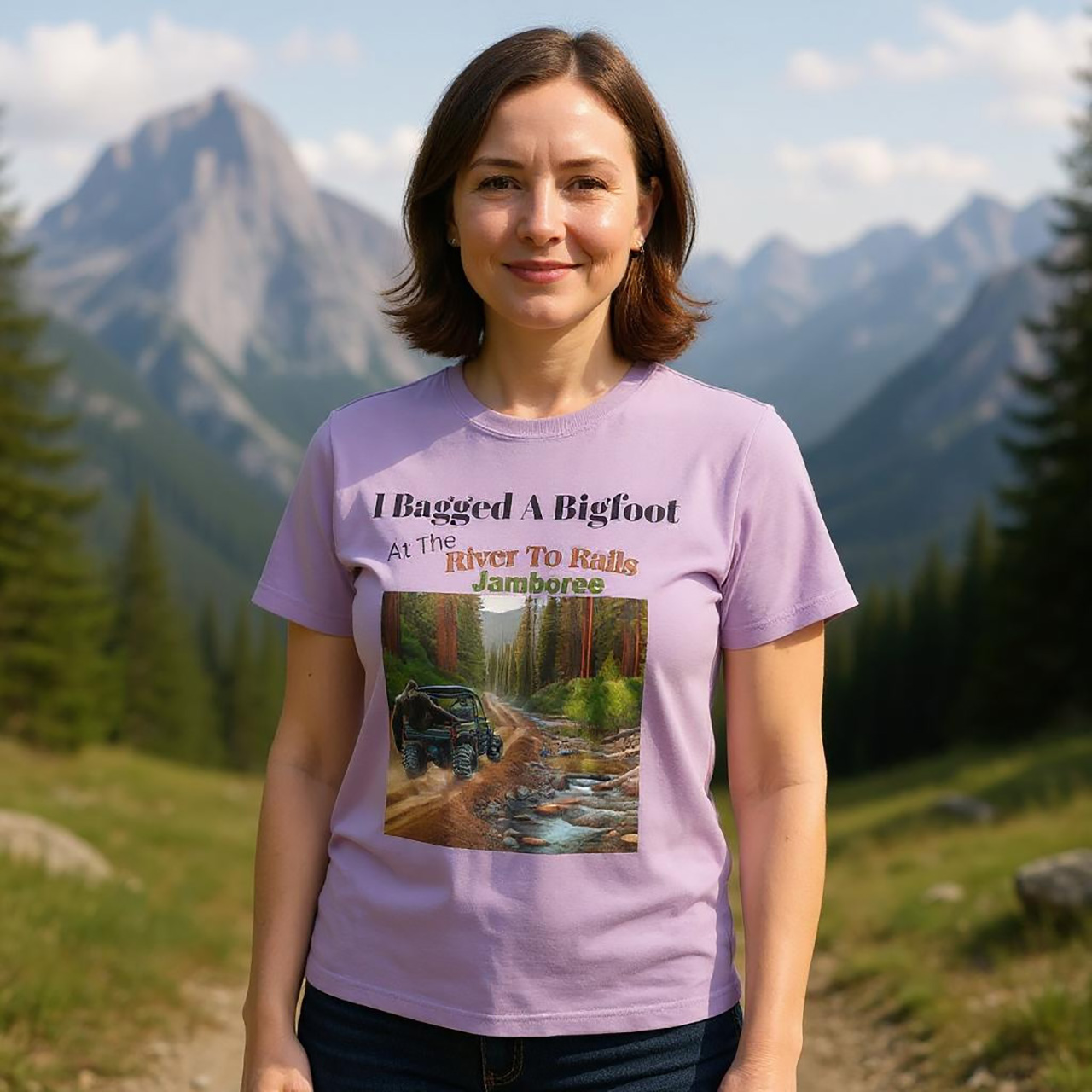 Unofficial Bagged A Bigfoot T-shirt