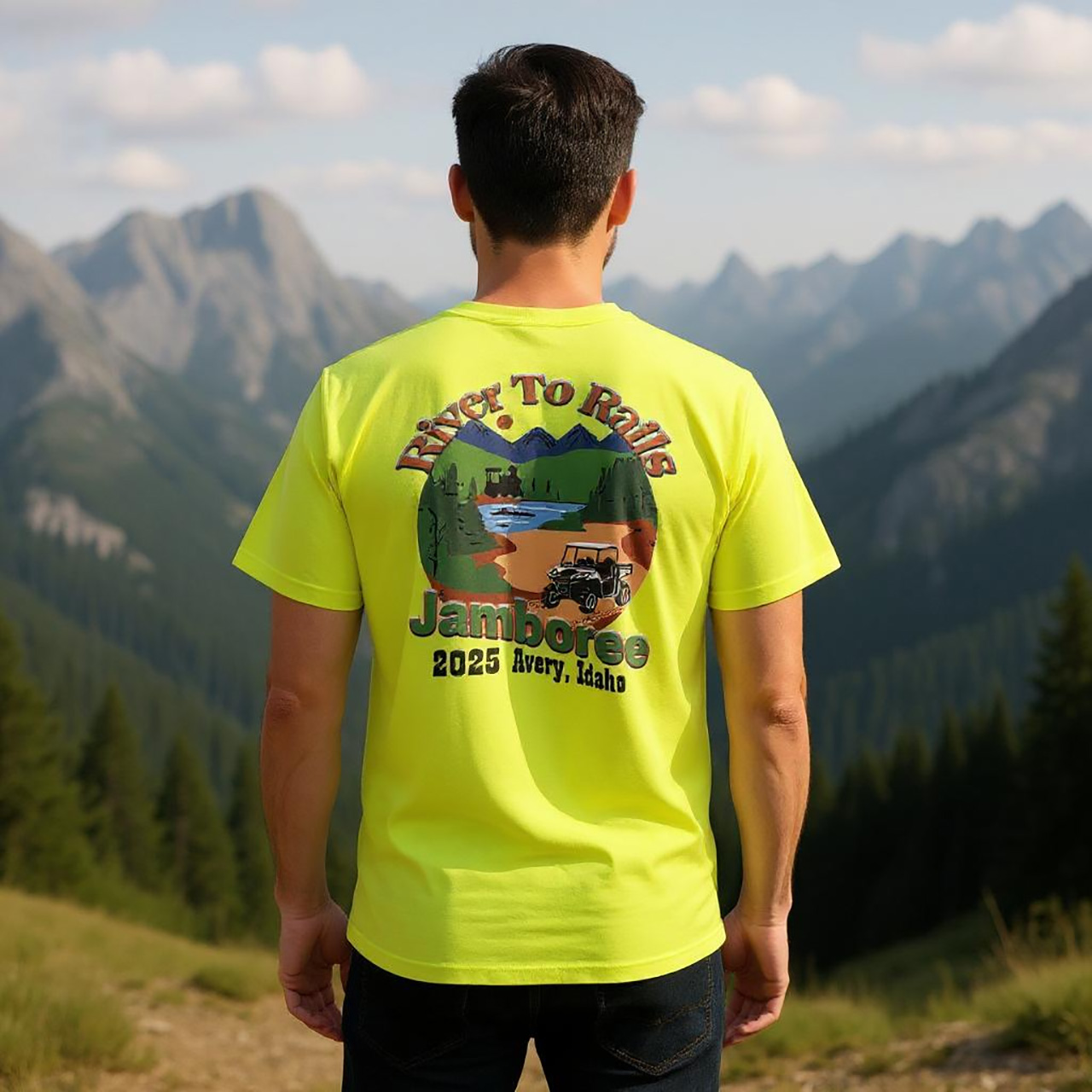 The Official River to Rails Jamboree 2025 T-Shirt The Official River to Rails Jamboree 2025 T-Shirt