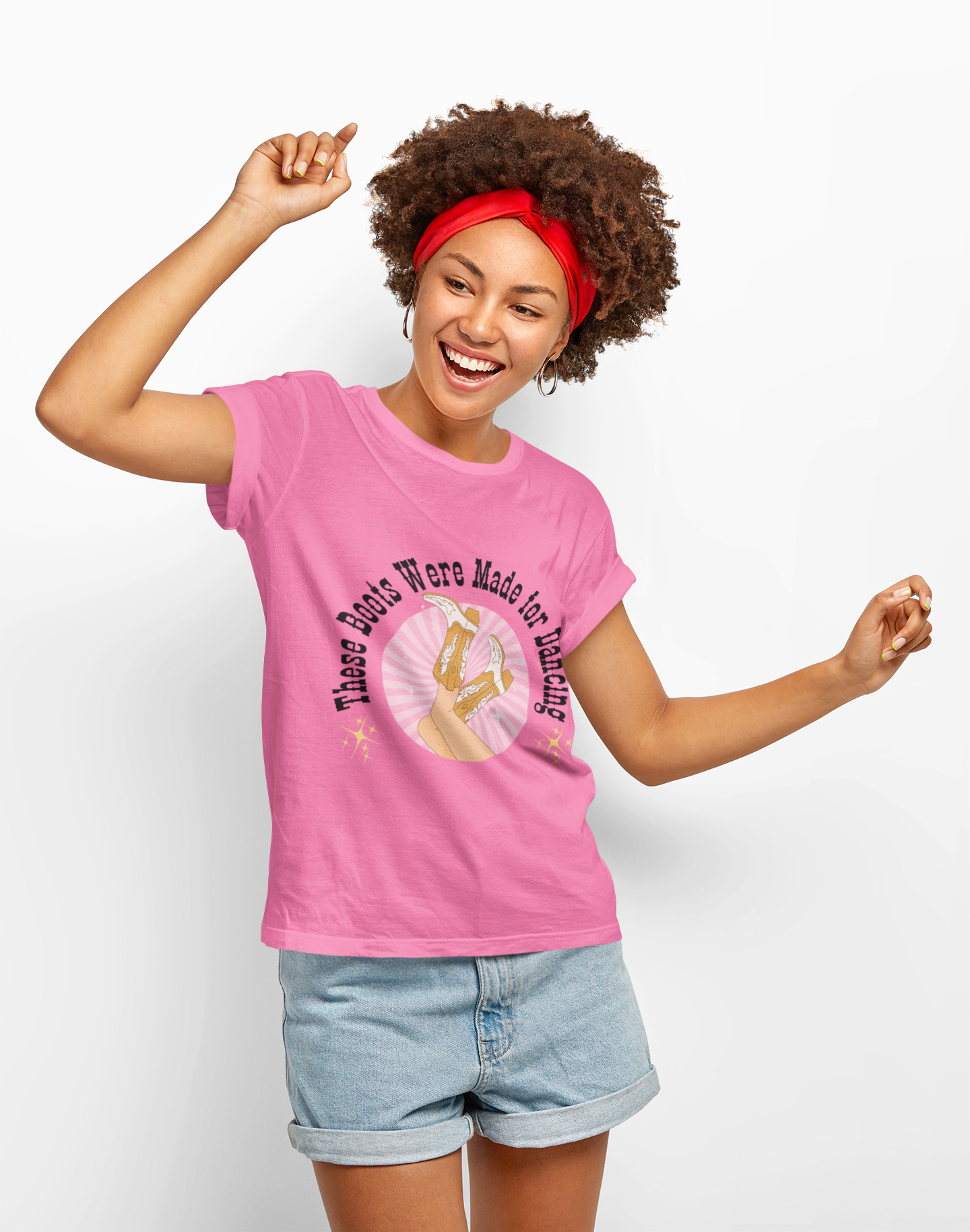 These Boots Were Made for Dancin' - Dance-Inspired Unisex Softstyle T-Shirt  product thumbnail image