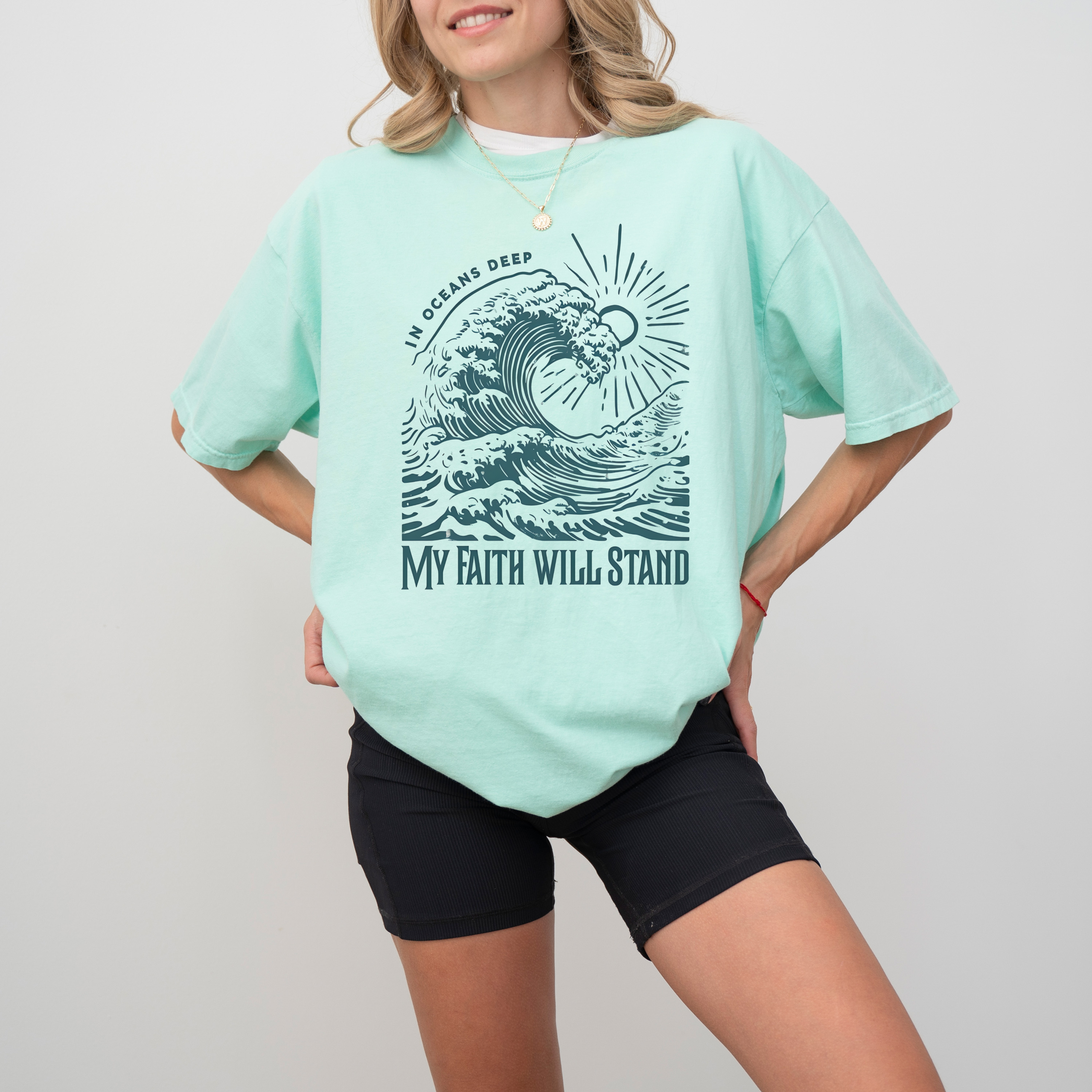 In Oceans Deep | Comfort Colors Tshirt