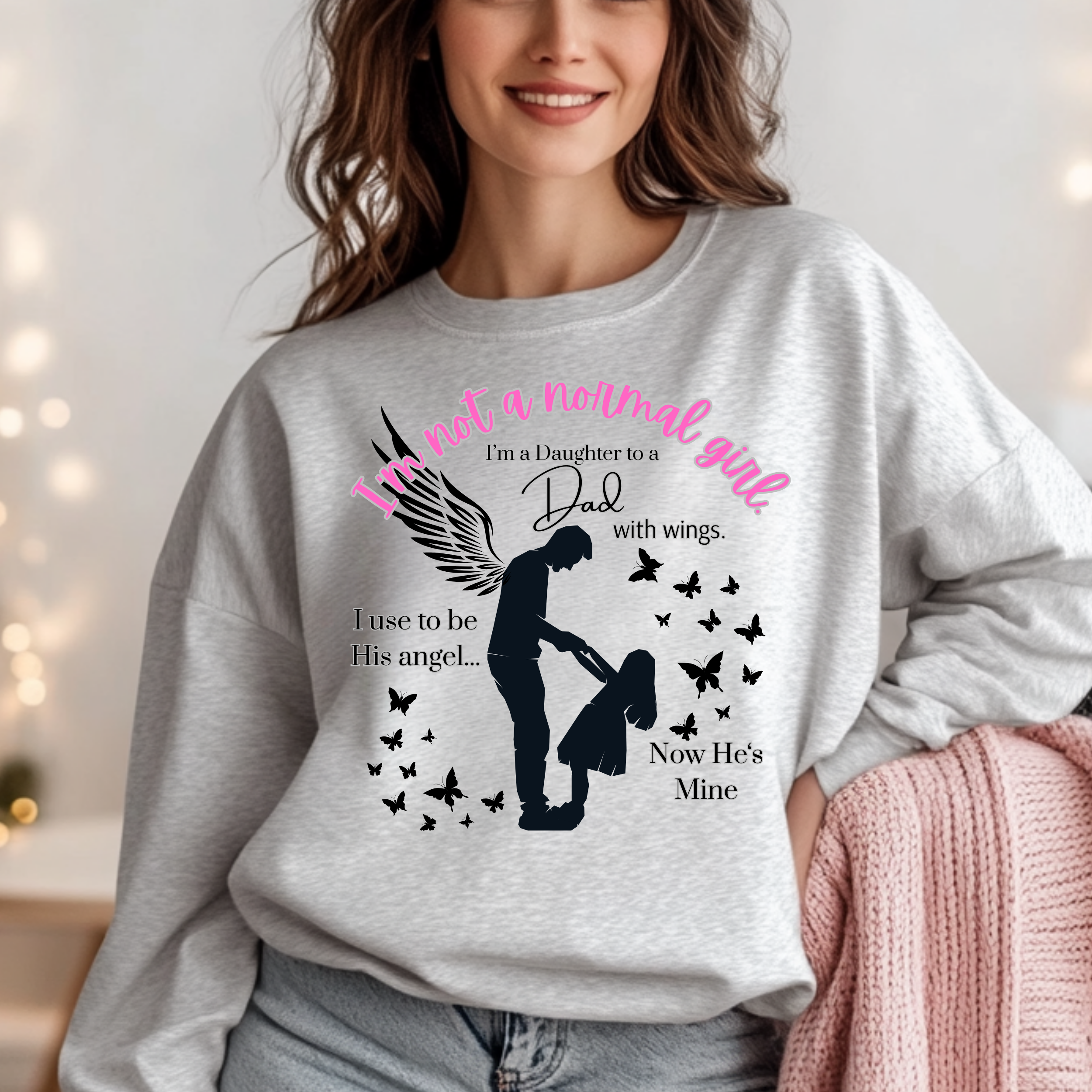 Angel Dad Tee product thumbnail image