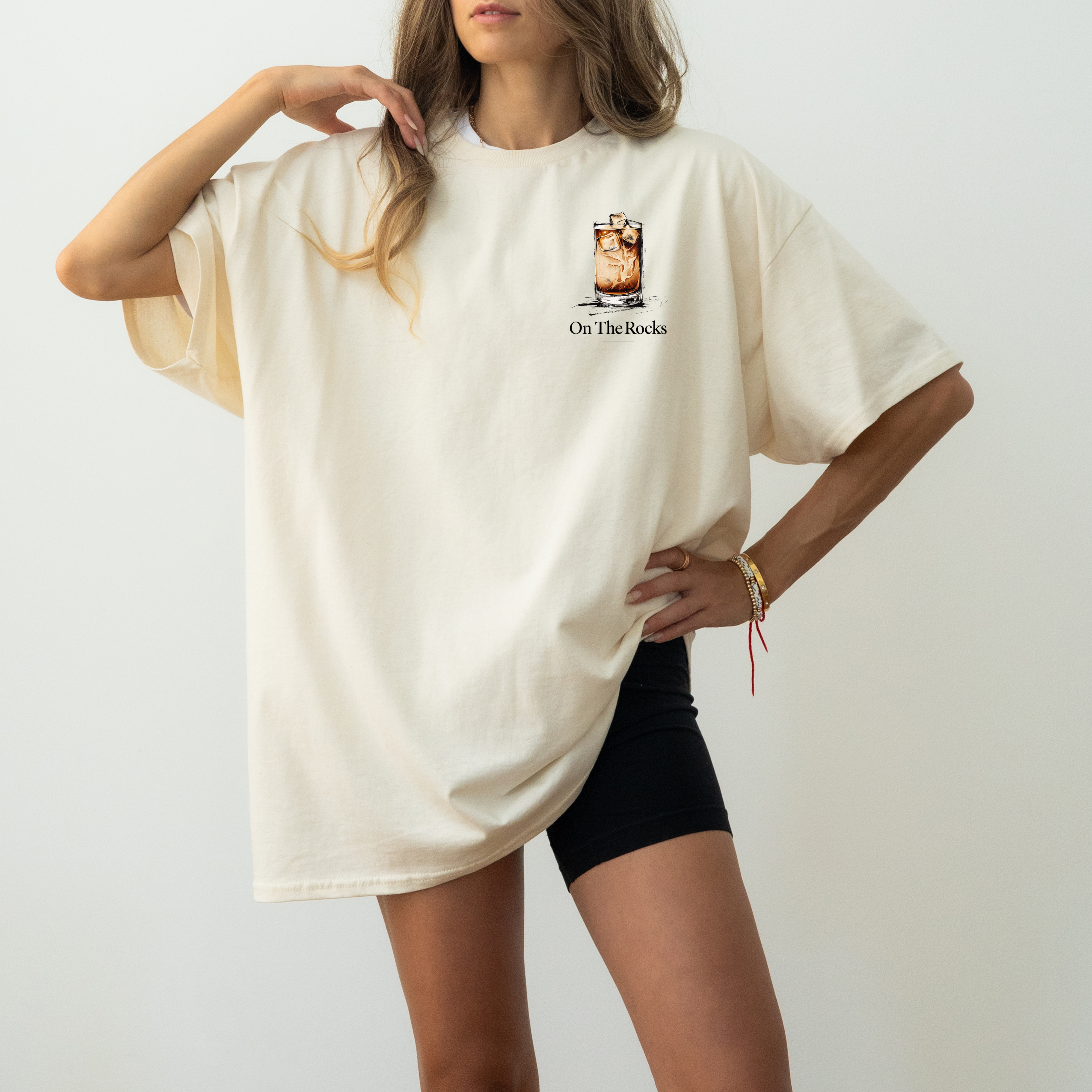 On The Rocks Iced Coffee | Softstyle Tshirt product thumbnail image On The Rocks Iced Coffee | Softstyle Tshirt product thumbnail image