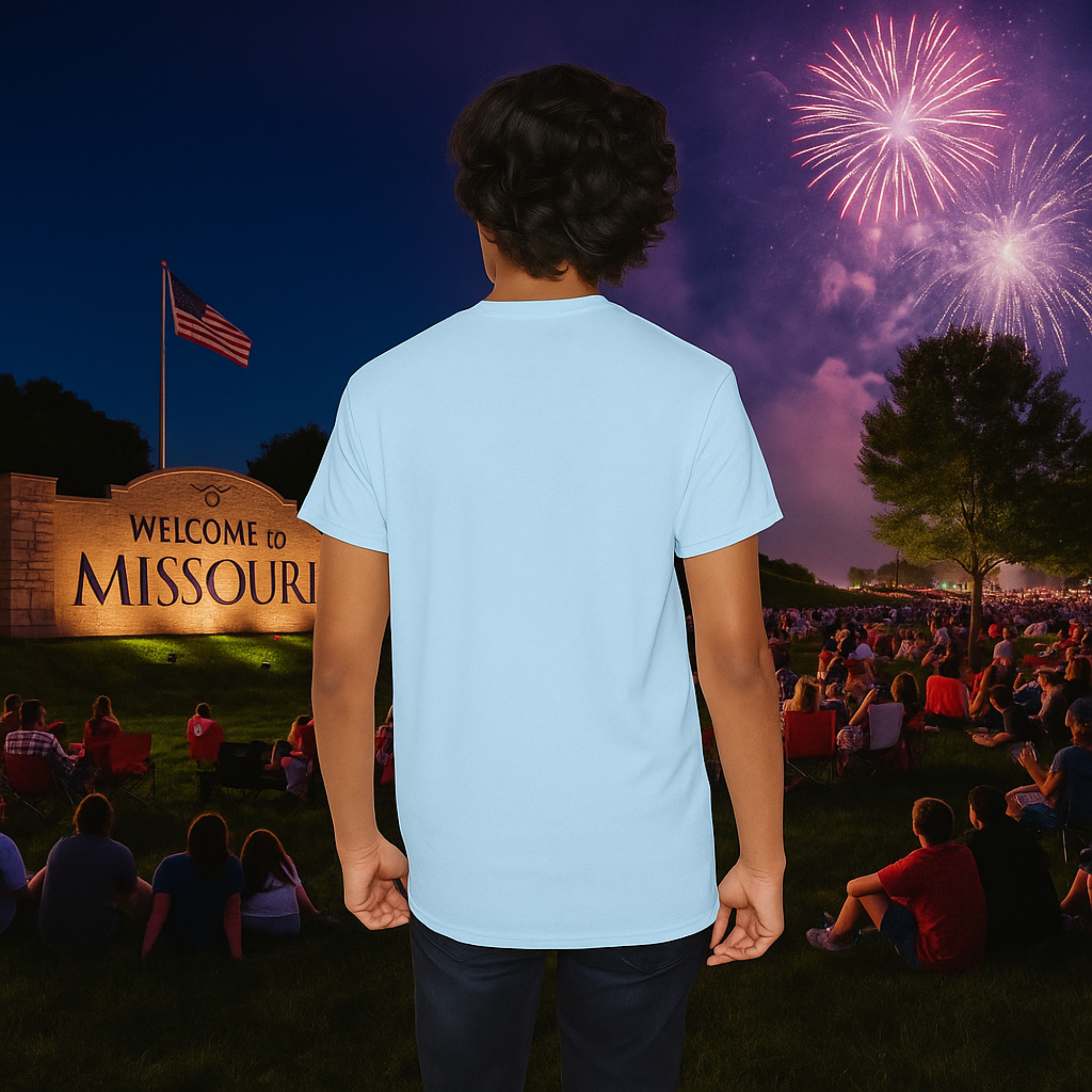 4th of July And Jesus T-Shirt Patriotic Christian Tee Independence Day Faith Shirt USA Flag Cross Graphic Tee Summer Freedom Unisex Tee product thumbnail image 4th of July And Jesus T-Shirt Patriotic Christian Tee Independence Day Faith Shirt USA Flag Cross Graphic Tee Summer Freedom Unisex Tee product thumbnail image