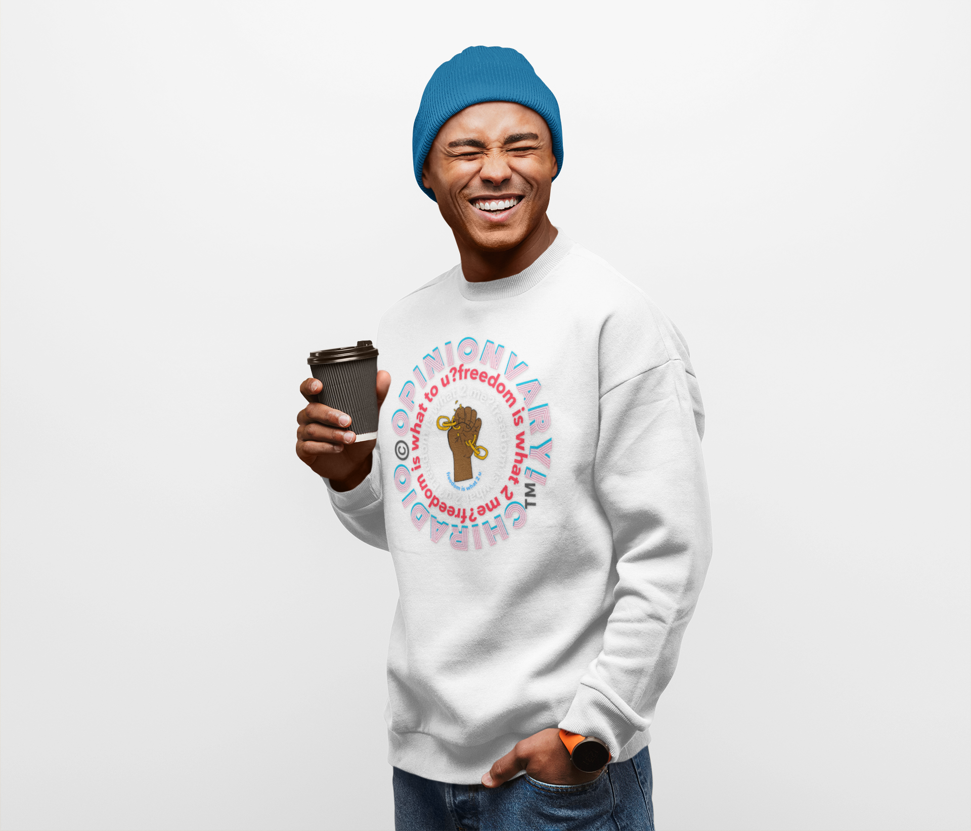 Chiradio LLC - Freedom Is? Unisex Sweatshirt, Cozy Apparel for Self-Expression, Gift for Friends, Casual Wear, Perfect for Any Occasion product thumbnail image Chiradio LLC - Freedom Is? Unisex Sweatshirt, Cozy Apparel for Self-Expression, Gift for Friends, Casual Wear, Perfect for Any Occasion product thumbnail image