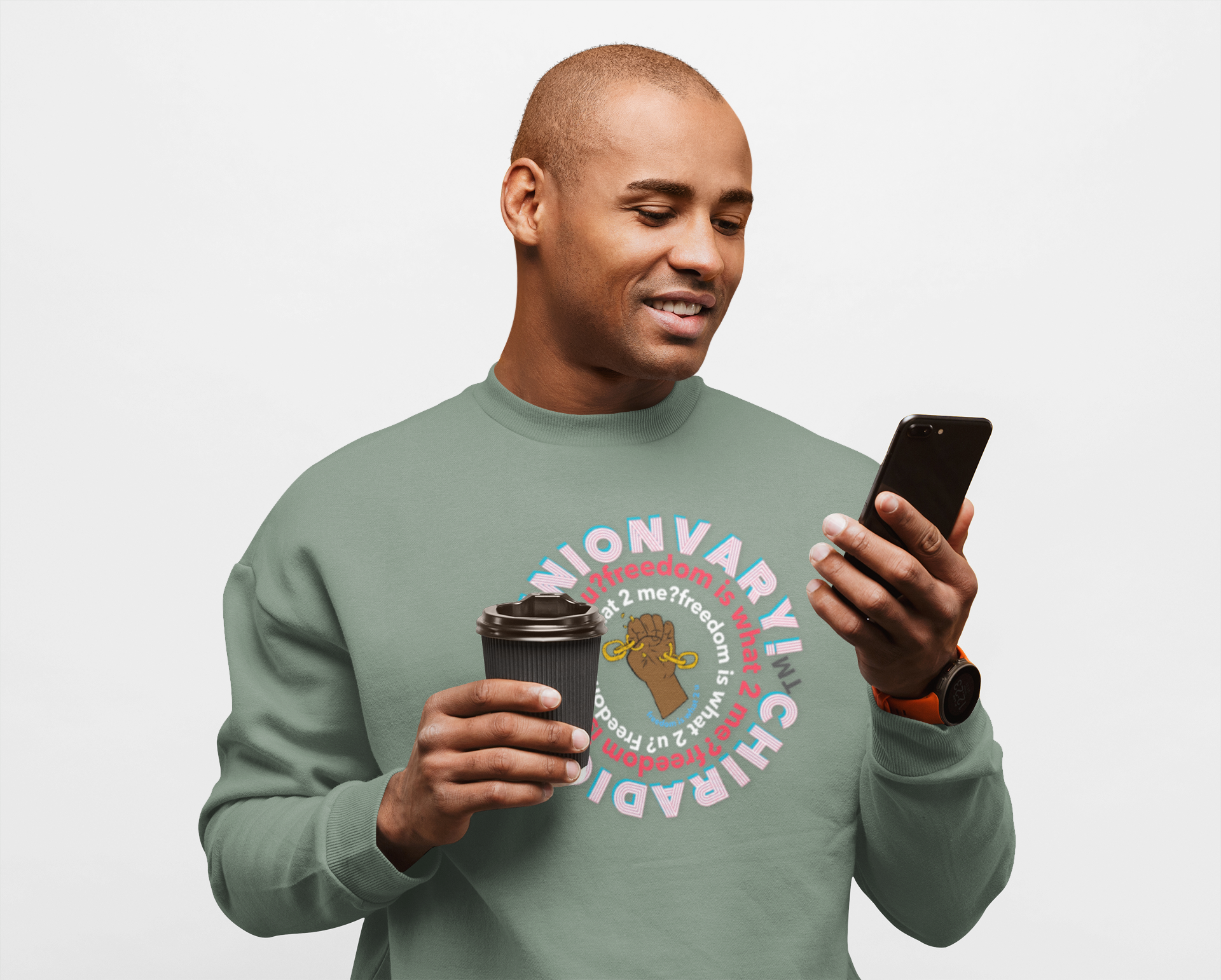 Chiradio LLC - Freedom Is? Unisex Sweatshirt, Cozy Apparel for Self-Expression, Gift for Friends, Casual Wear, Perfect for Any Occasion product thumbnail image Chiradio LLC - Freedom Is? Unisex Sweatshirt, Cozy Apparel for Self-Expression, Gift for Friends, Casual Wear, Perfect for Any Occasion product thumbnail image