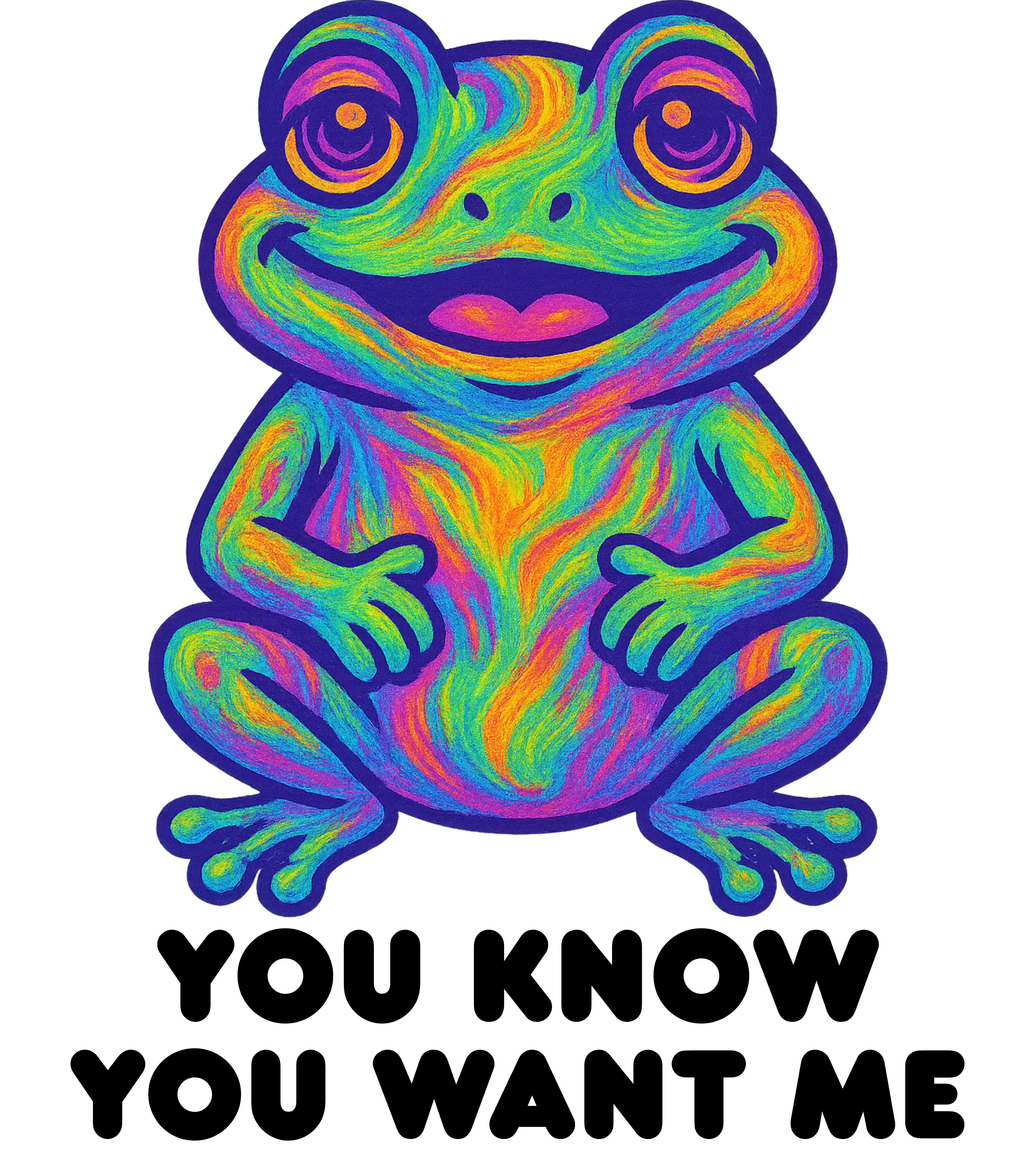Jump Frog  Wants Me, Casual Graphic You Know You Want Me Tee with Quirky Design, Unisex T-Shirt, Perfect for Everyday Wear, Gift for Animal Lovers, Ideal for Birthdays, Casual [...]