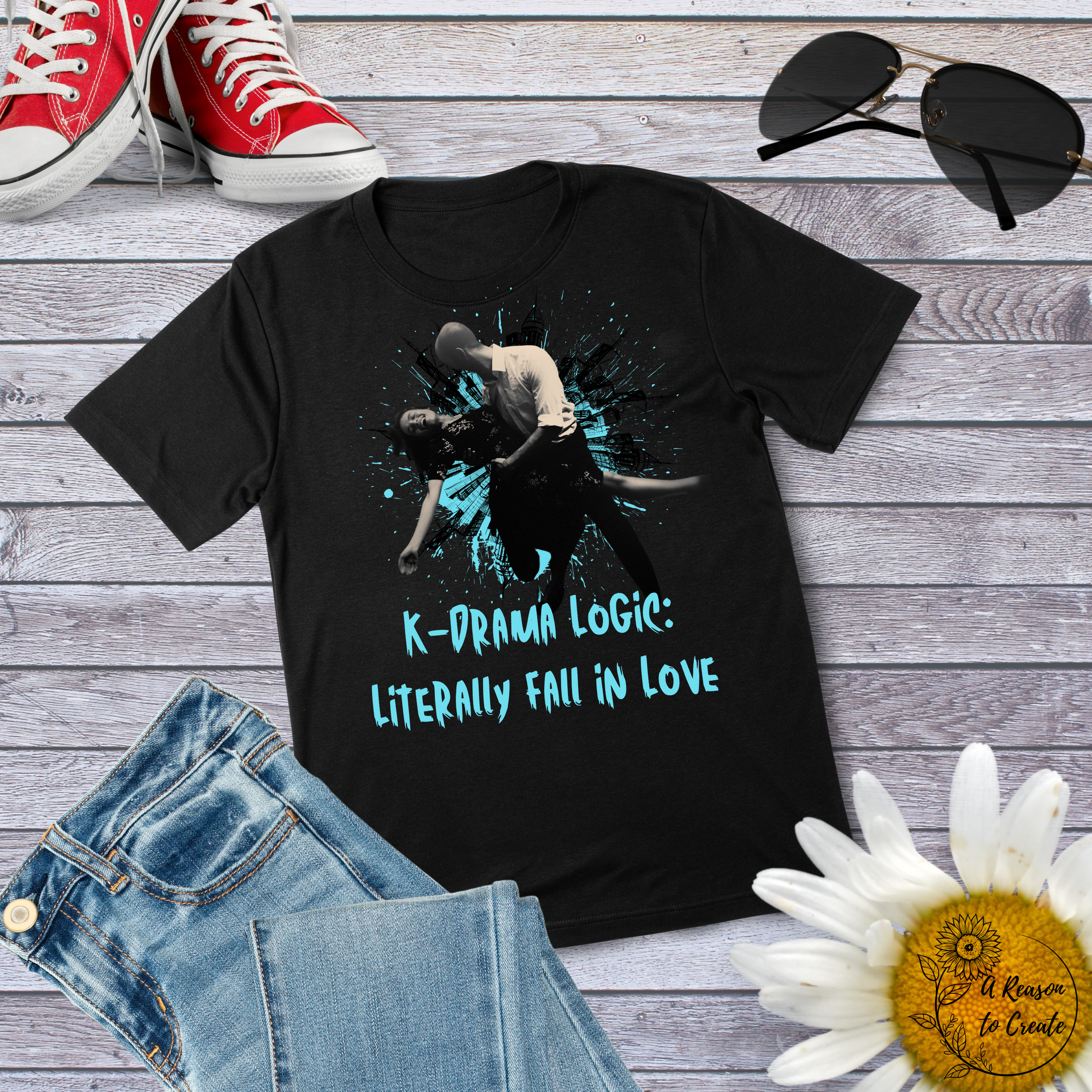 K-Drama Logic T-Shirt, Unisex Tee, Gift for K-Drama Lovers, Soft Cotton Shirt, Casual Wear, Pop Culture Merchandise product thumbnail image