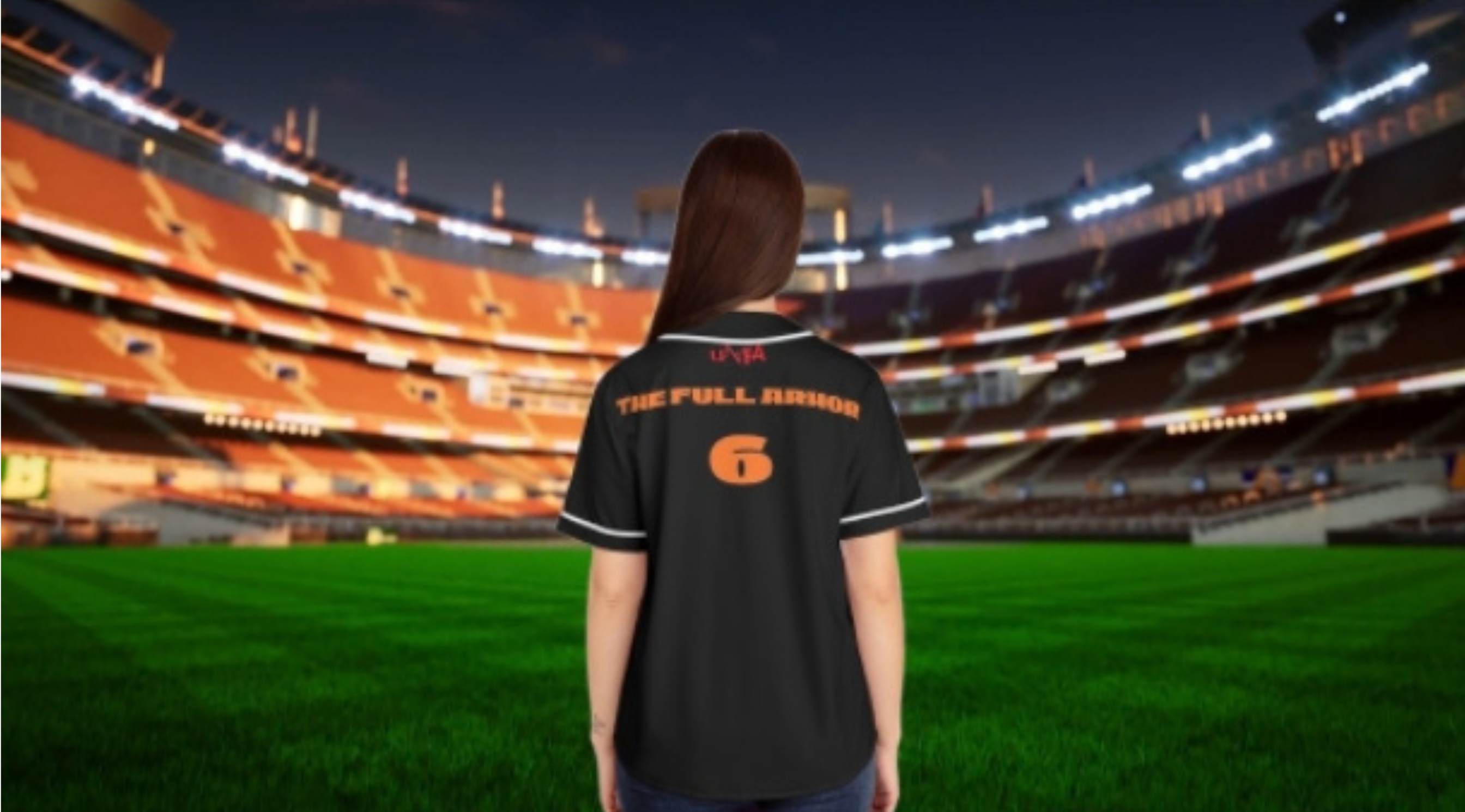 Baseball Jersey for Women - The Full Armor Of YHWH Design For Believers Of The Way product thumbnail image Baseball Jersey for Women - The Full Armor Of YHWH Design For Believers Of The Way product thumbnail image