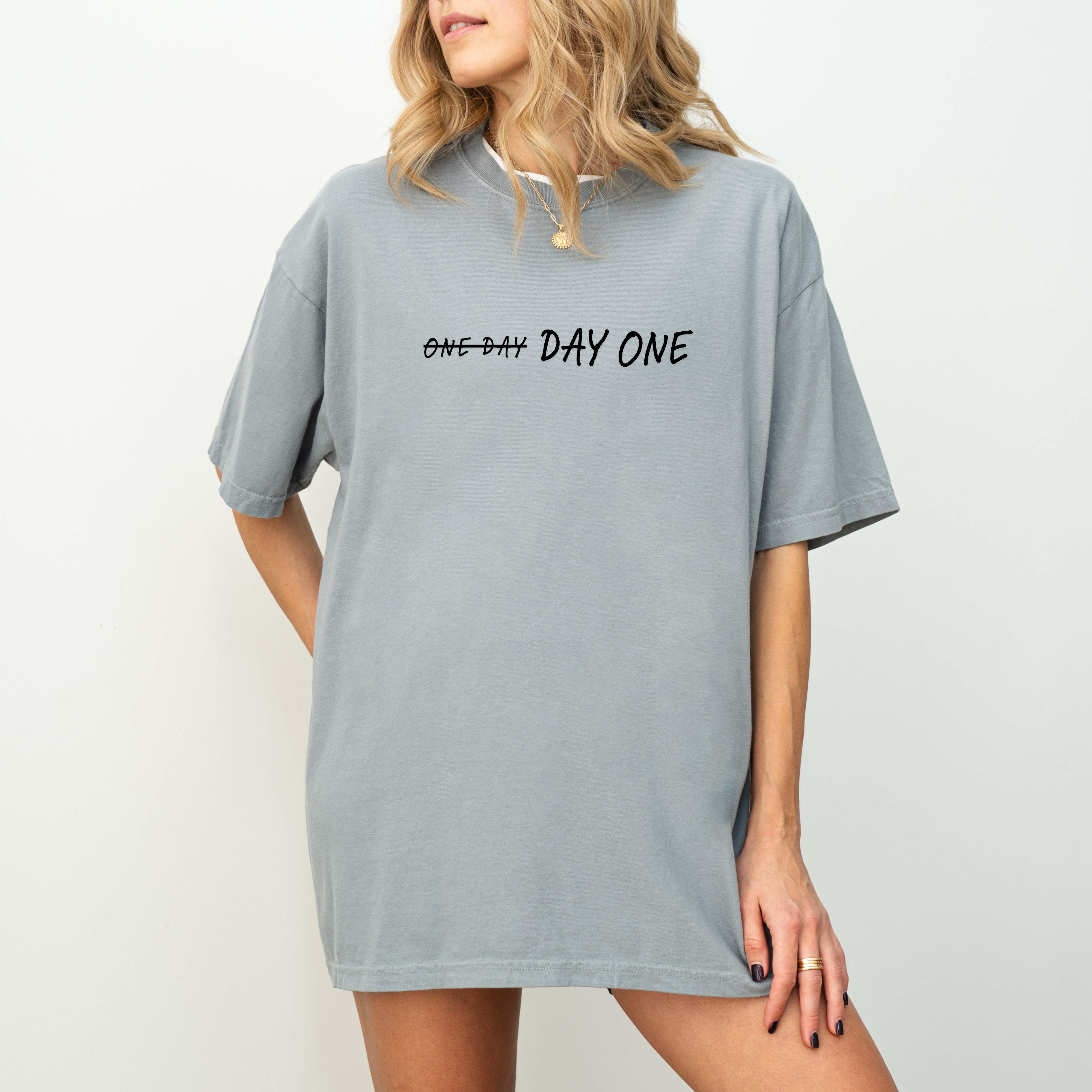 One Day vs. Day One | Comfort Colors T-Shirt product thumbnail image One Day vs. Day One | Comfort Colors T-Shirt product thumbnail image