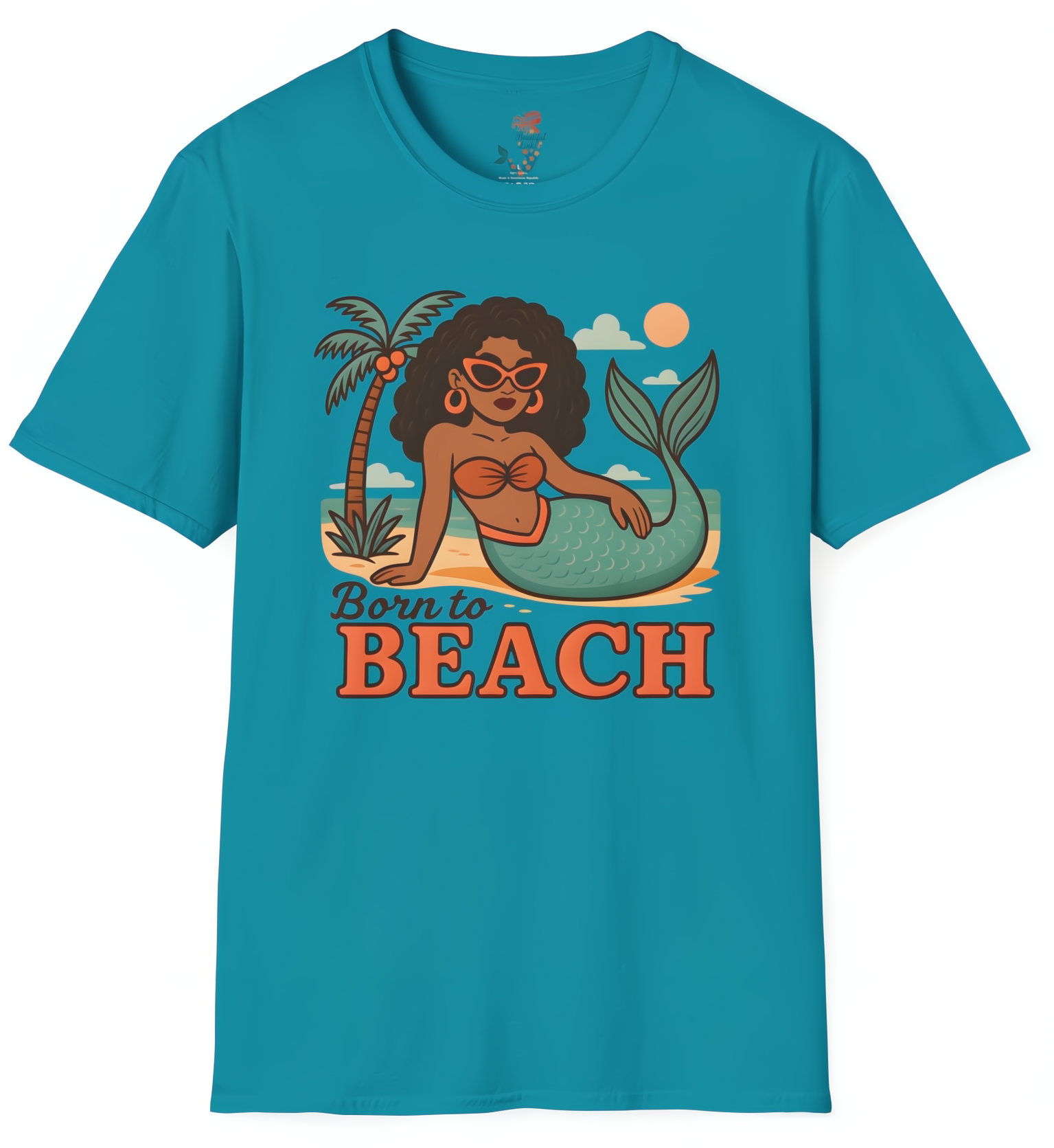 Born to Beach Unisex T-Shirt, Casual Summer Tee, Beach Lover Gift, Vacation Outfit, Fun Graphic Shirt