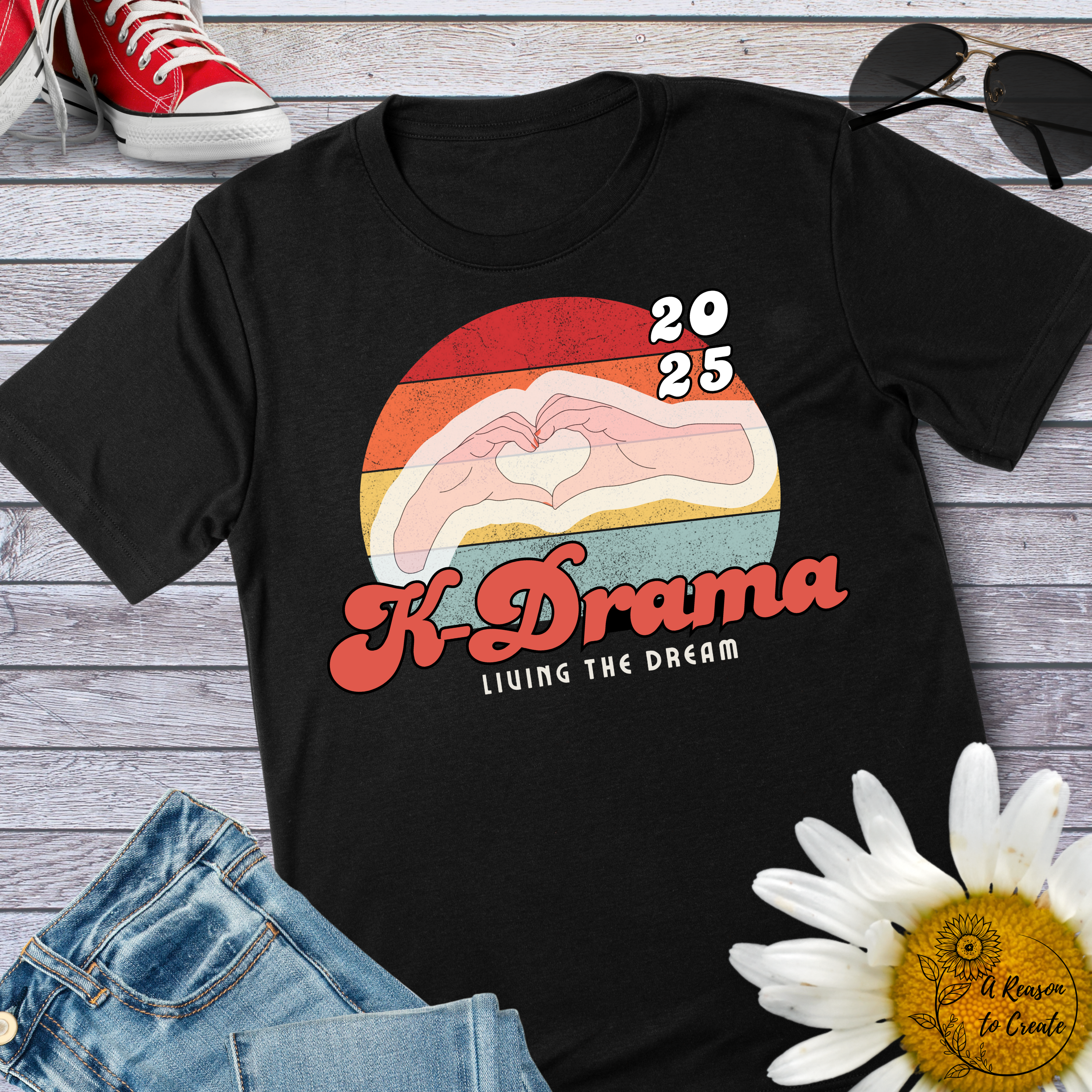 K-Drama Dream Unisex Tee, Fun Gift for K-Drama Fans, Comfortable Everyday Wear, 2025 K-Drama Merch, Ideal for Fan Celebrations, Unique [...] product thumbnail image