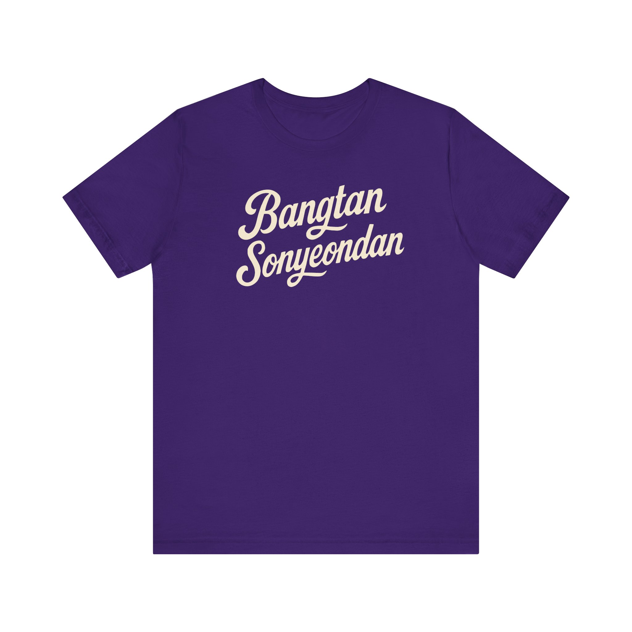 Retro Bangtan Unisex Tee, FRONT print, Designed for Army by Army product thumbnail image Retro Bangtan Unisex Tee, FRONT print, Designed for Army by Army product thumbnail image