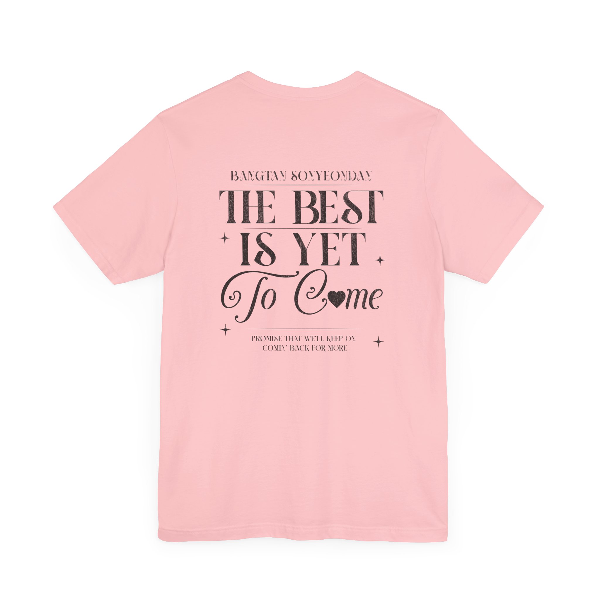 Sonyeondan Forever Unisex Tee, Printed on Front and Back, Designed for Army, by Army product thumbnail image Sonyeondan Forever Unisex Tee, Printed on Front and Back, Designed for Army, by Army product thumbnail image