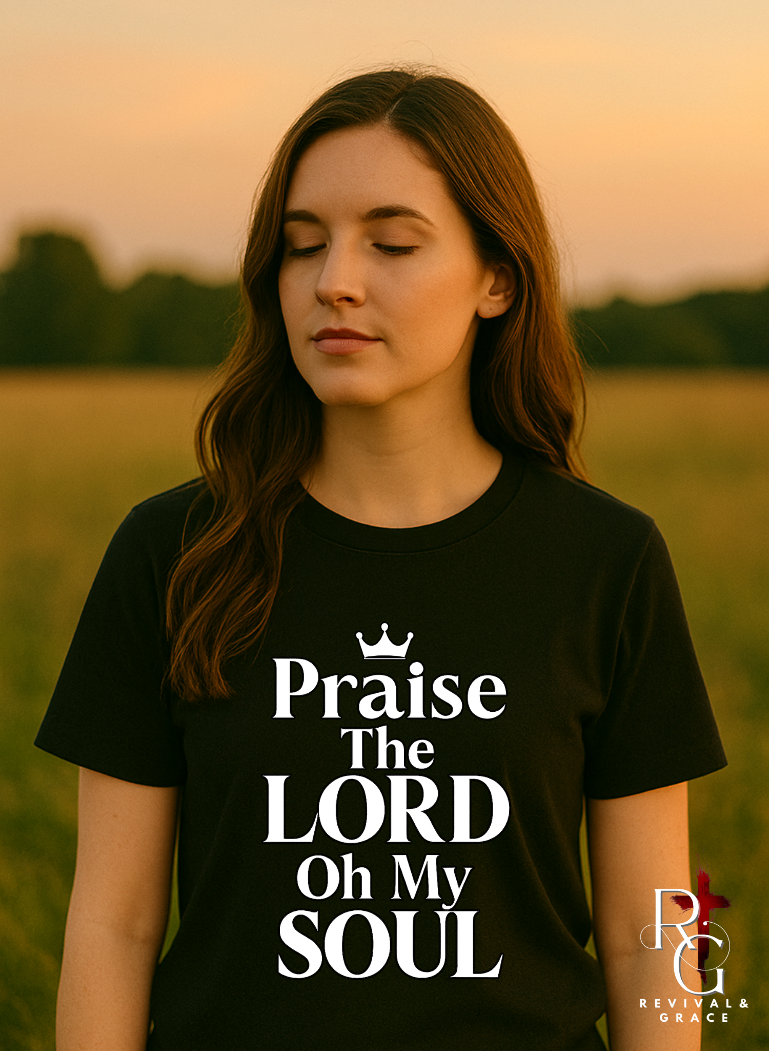 Bright Christian T-Shirt for Praise, Unisex Tee for Worship, Faith-Based Gift, Church Outing, Inspirational Apparel product thumbnail image