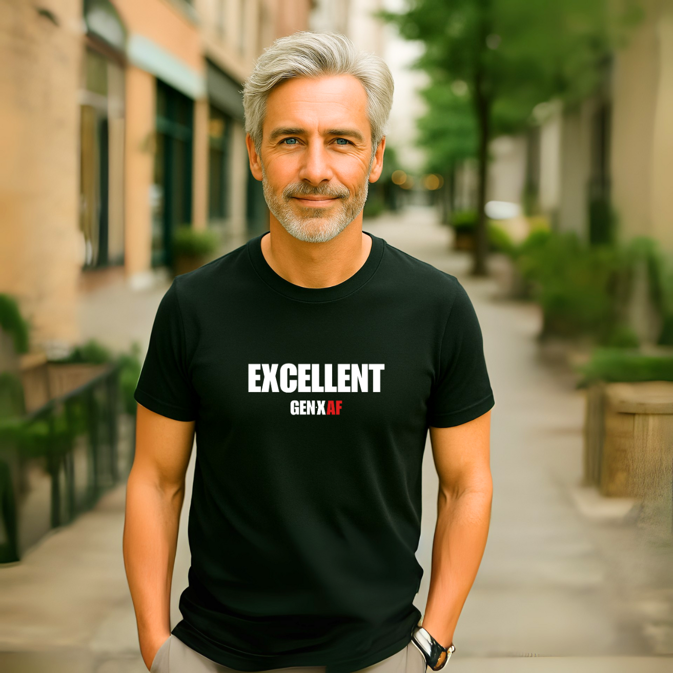EXCELLENT - GenX Classic - Unisex Jersey Short Sleeve Tee product thumbnail image EXCELLENT - GenX Classic - Unisex Jersey Short Sleeve Tee product thumbnail image