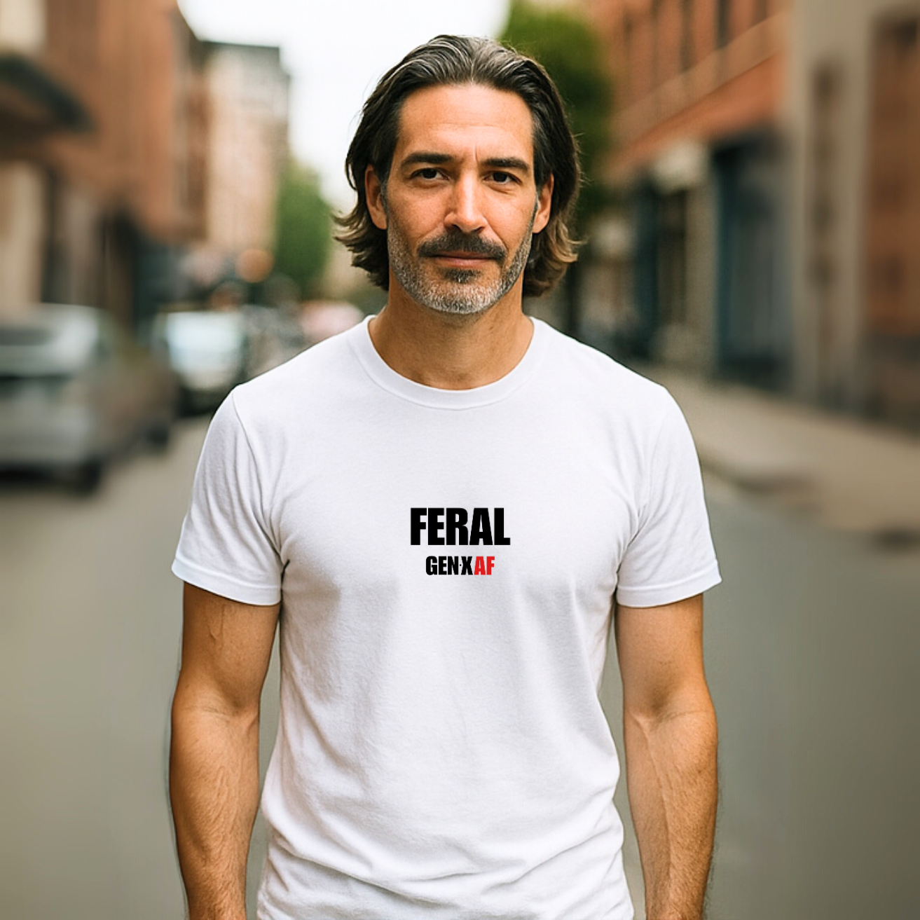 FERAL - GenX Classic - Unisex Jersey Short Sleeve Tee