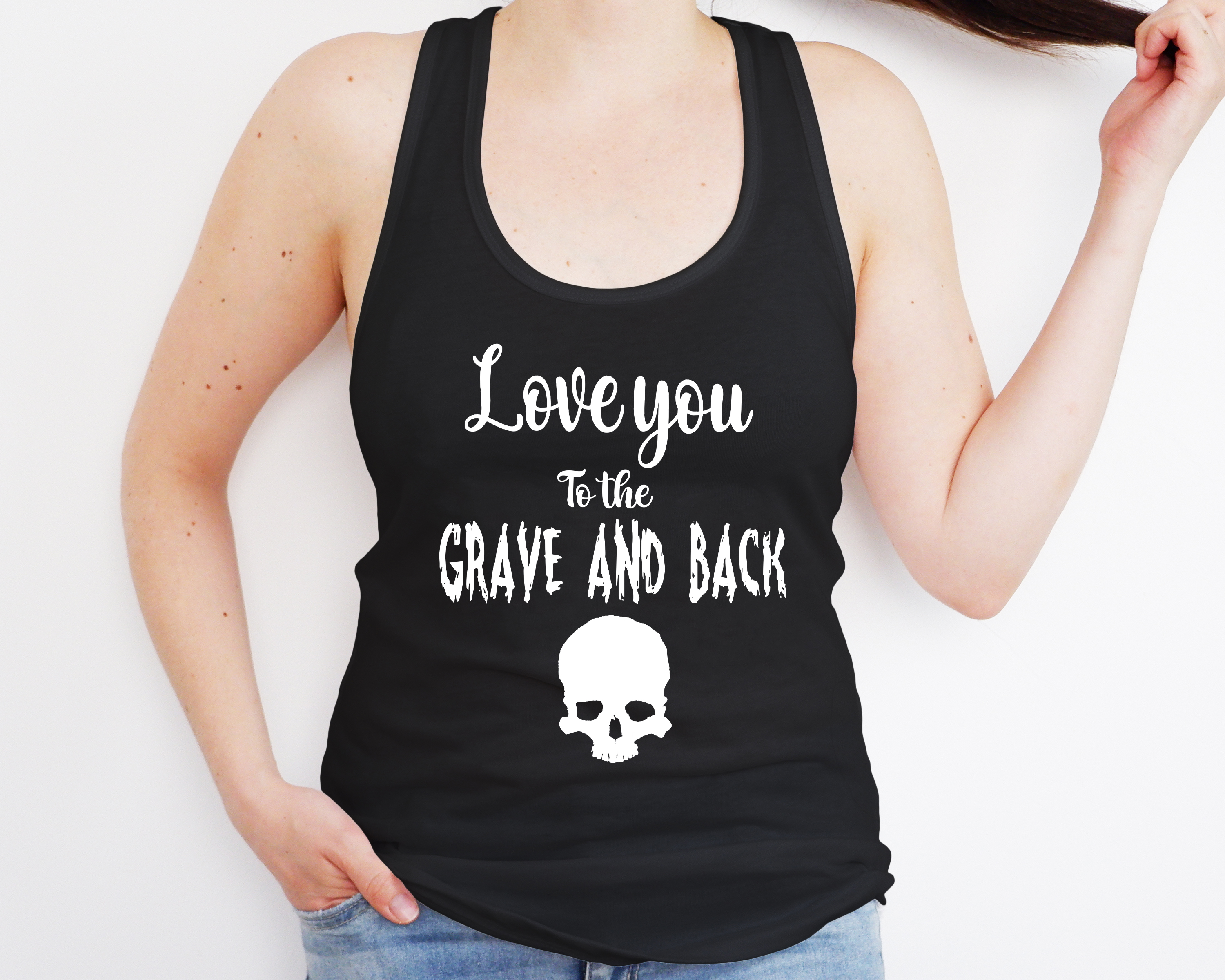Gothic Love Women's Tank Top - Workout, Casual, Gift, Fitness, Halloween Gothic Love Women's Tank Top - Workout, Casual, Gift, Fitness, Halloween