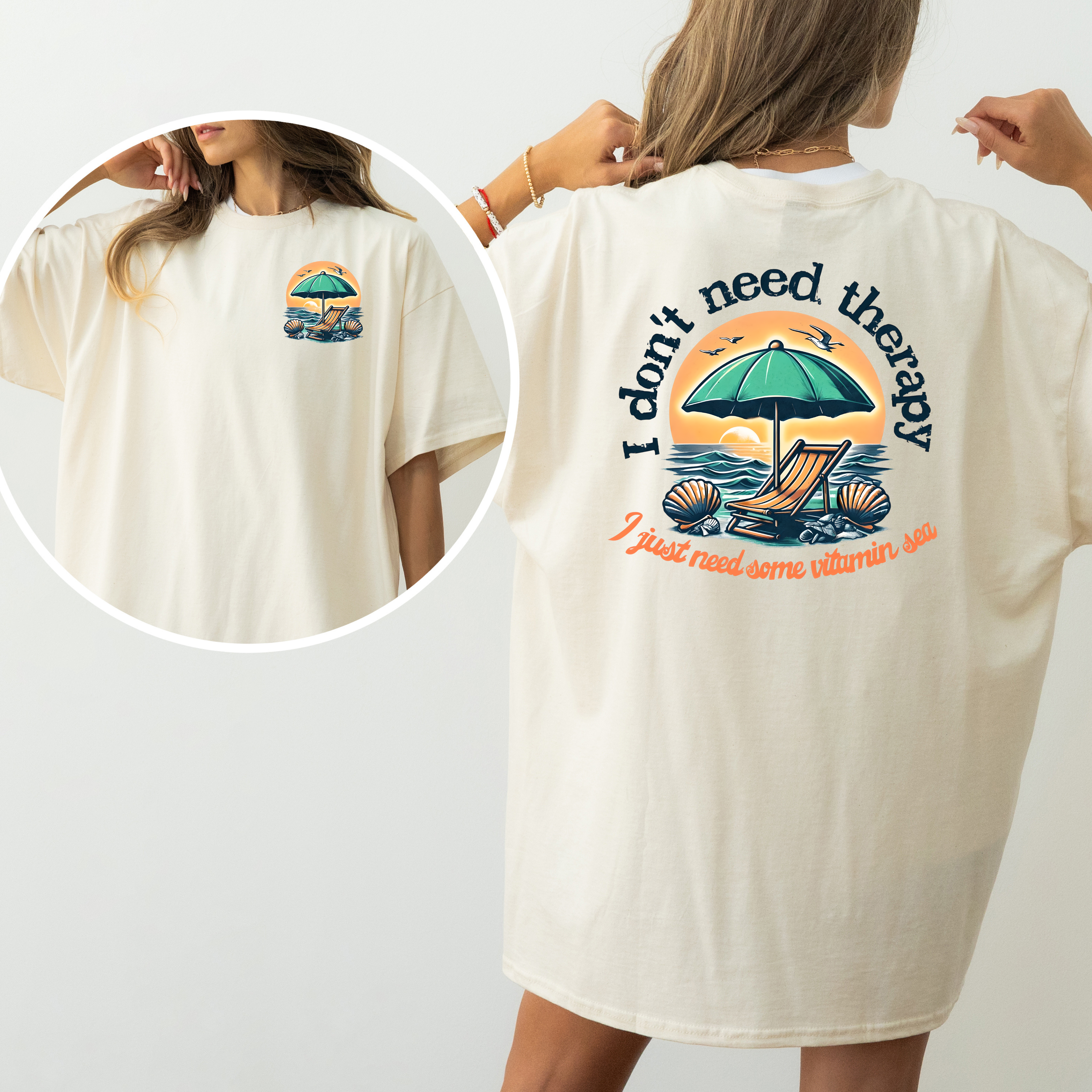 Vitamin Sea | Softstyle T-Shirt product thumbnail image Vitamin Sea | Softstyle T-Shirt product thumbnail image