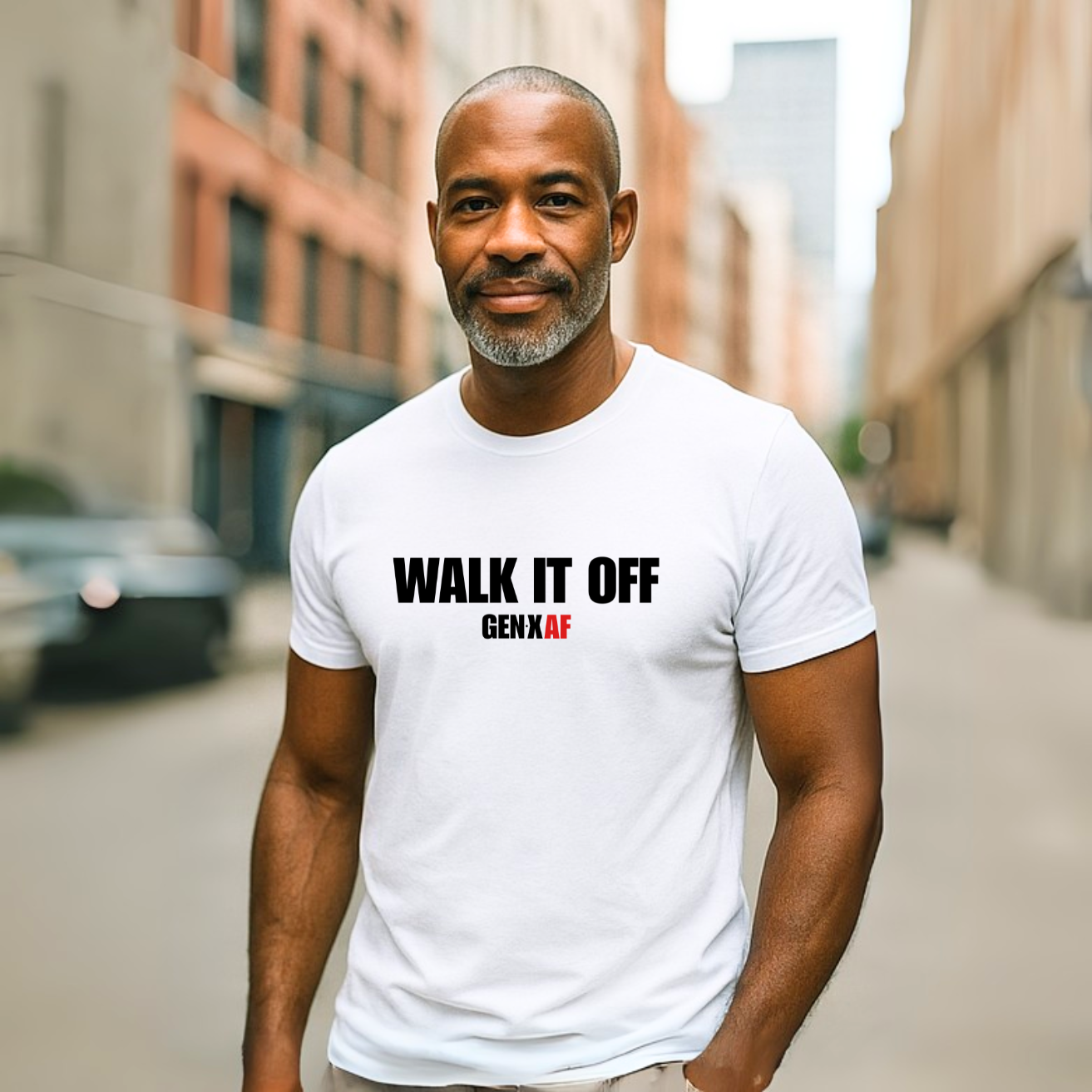 WALK IT OFF - GenX Classic - Unisex Jersey Short Sleeve Tee WALK IT OFF - GenX Classic - Unisex Jersey Short Sleeve Tee