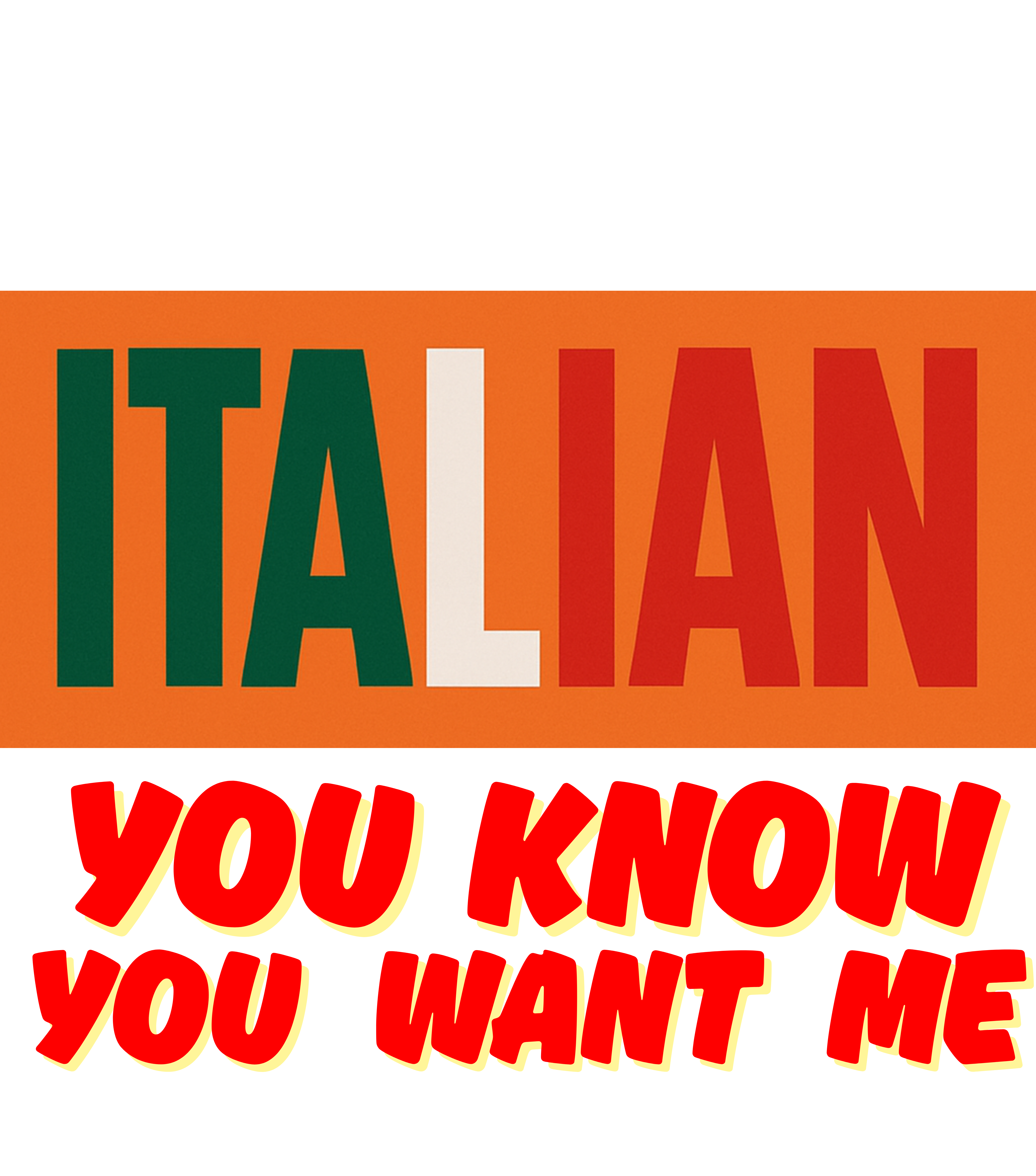 You know Italy Wants Me, Casual Graphic You Know You Want Me Tee with Quirky Design, Unisex T-Shirt, Perfect for Everyday Wear, Gift for Animal Lovers, Ideal for Birthdays, Casual [...]