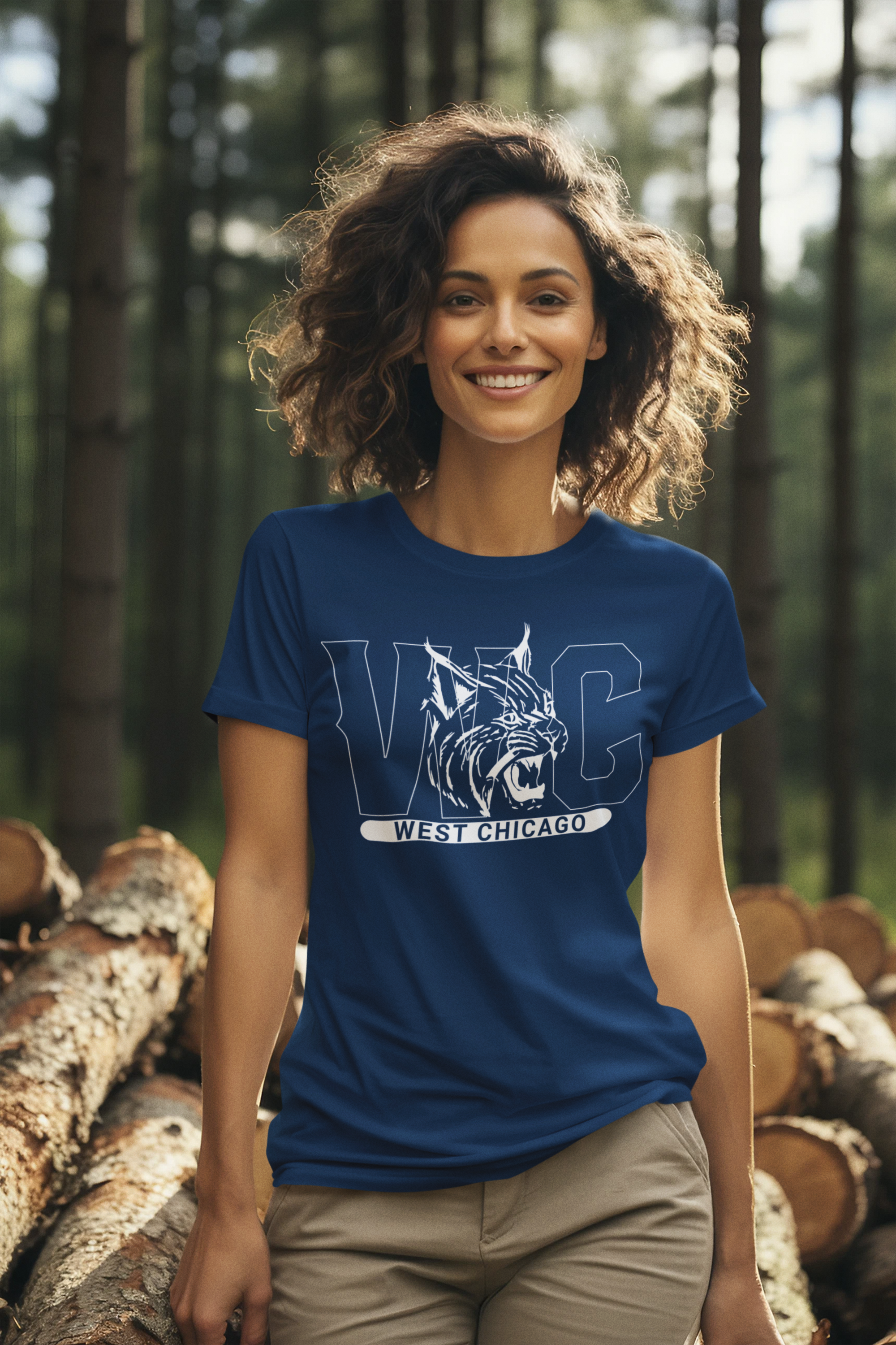West Chicago Shirts- West Chicago Wildcats Team Spirit Alumni and student school Pride product thumbnail image
