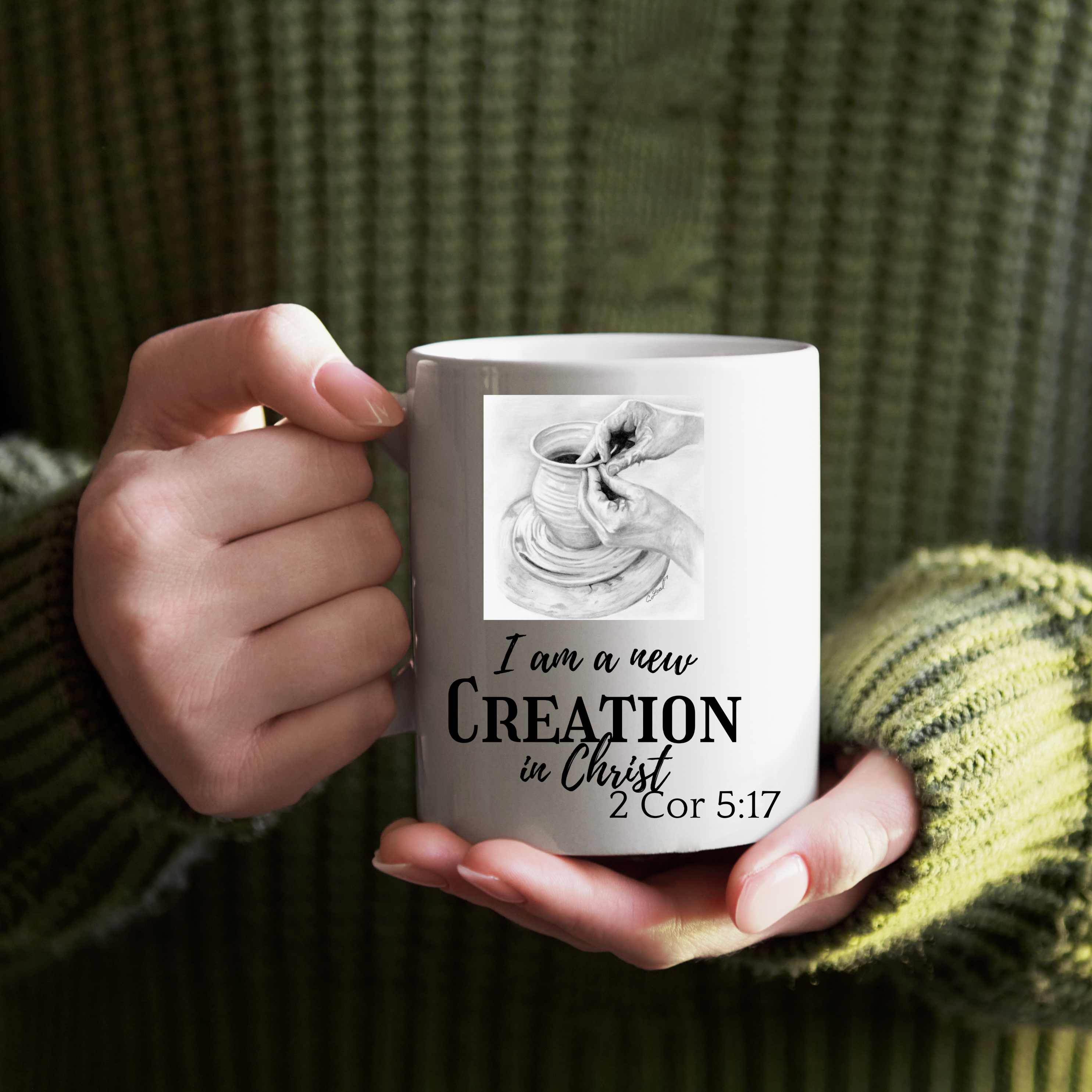 Mug - New Creation Christian Ceramic Mug (11oz, 15oz)