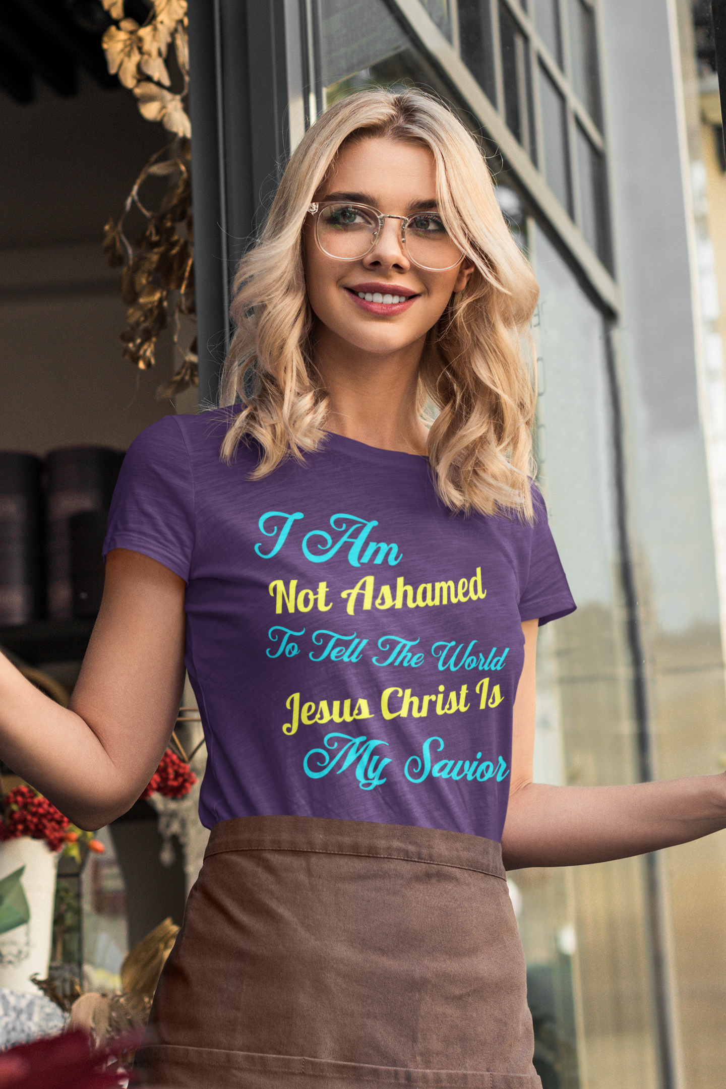 Women's Christian Faith T-Shirt, Inspirational Quote Tee, Modest Apparel, Everyday Wear, Gift for Believers, Church Outfit product thumbnail image Women's Christian Faith T-Shirt, Inspirational Quote Tee, Modest Apparel, Everyday Wear, Gift for Believers, Church Outfit product thumbnail image