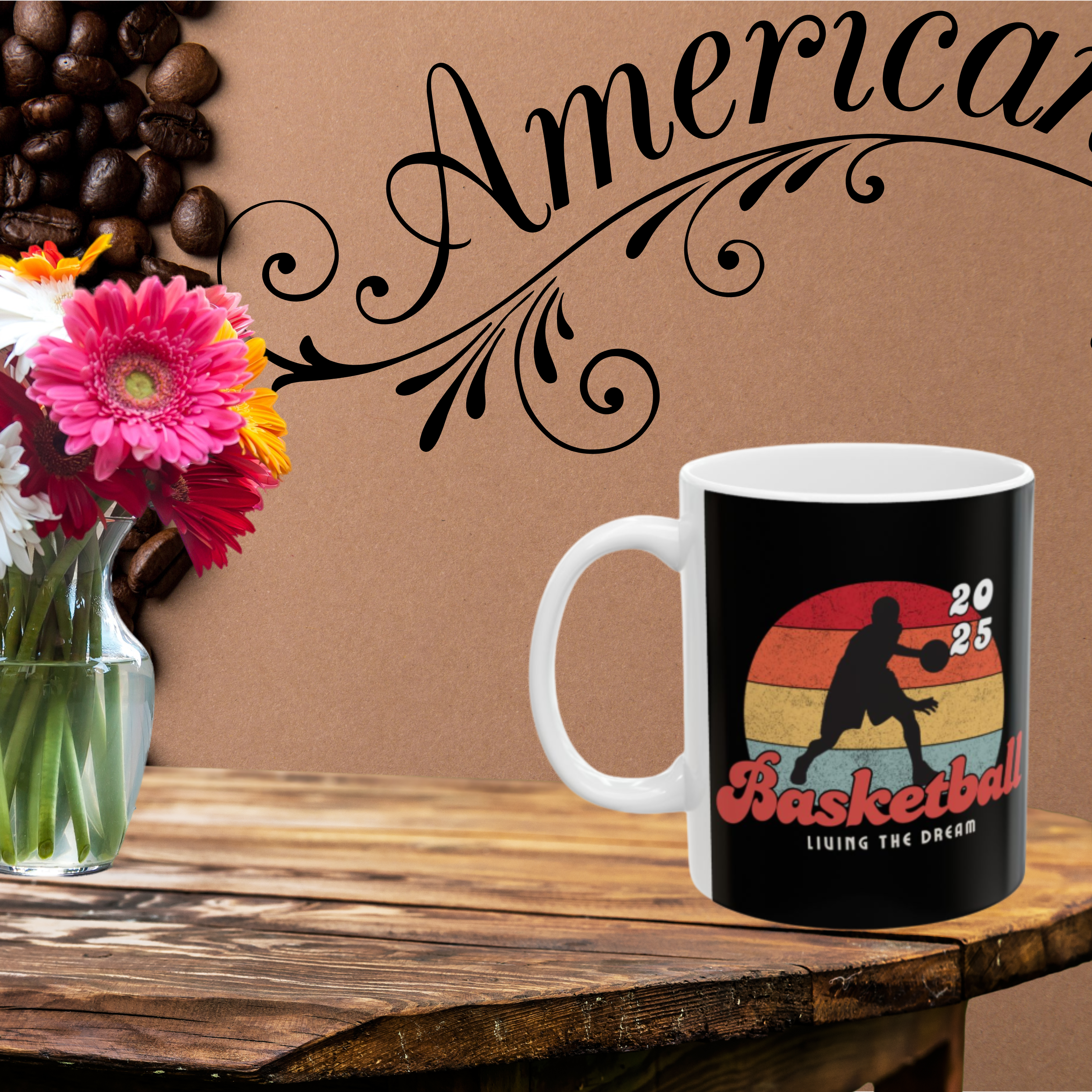 Basketball Mug - Sports Lover Gift product thumbnail image