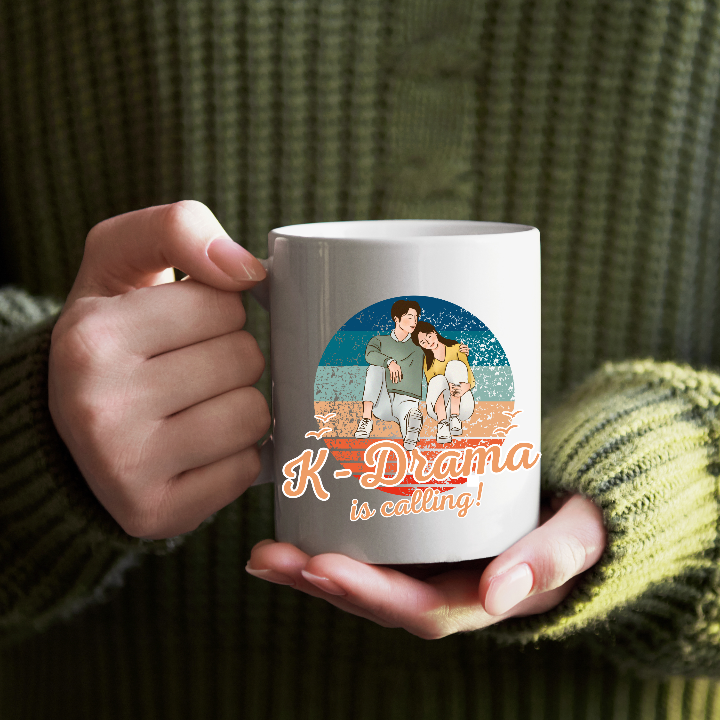 K-Drama Ceramic Mug (11oz, 15oz) product thumbnail image K-Drama Ceramic Mug (11oz, 15oz) product thumbnail image