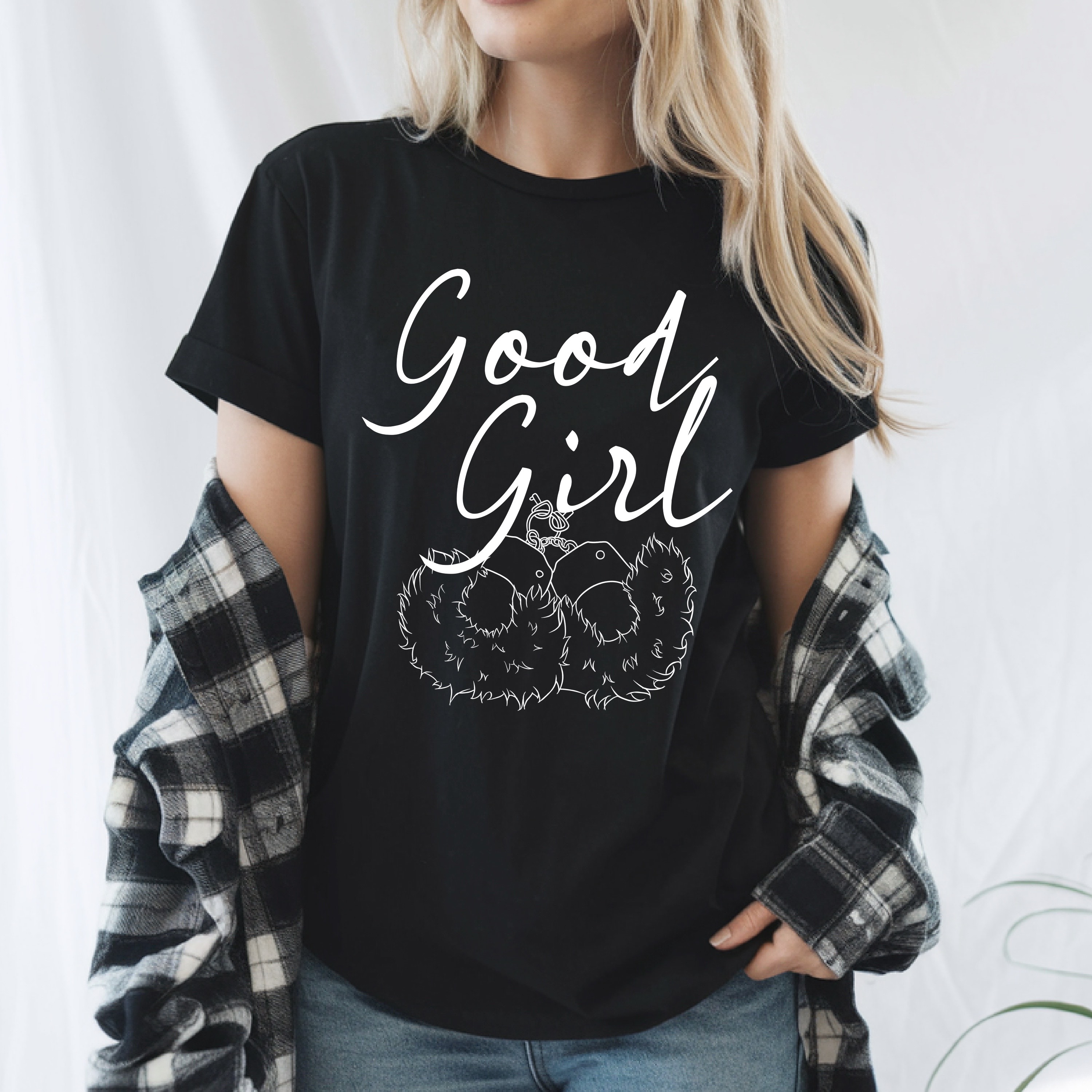 Good Girl Shirt | Spicy Bookish T-Shirt | Dark Romance Reader Tee | Smut Lover Gift | BookTok Smut Shirt | Bookish Goth Apparel